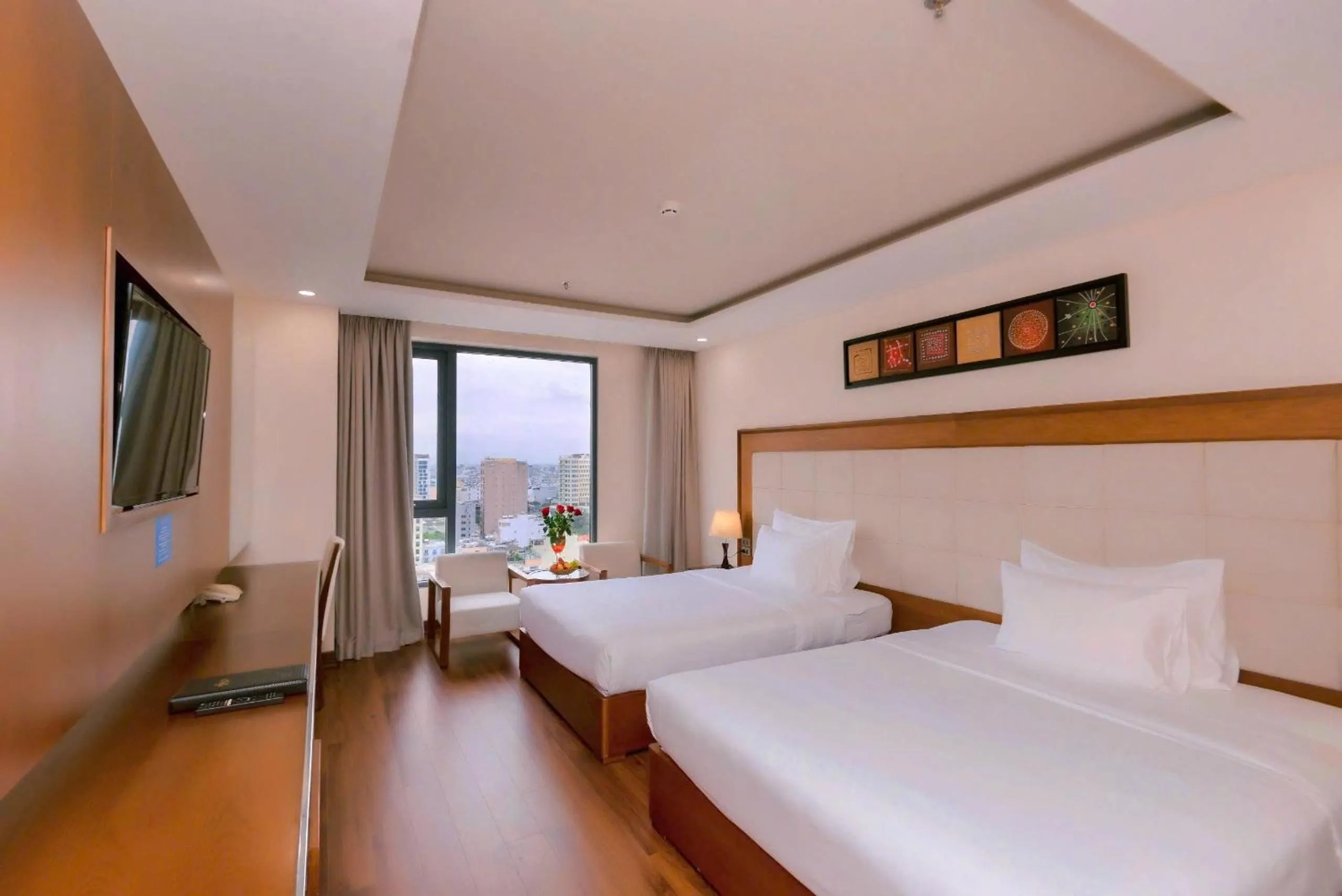 Bed in Grand Sea Hotel Danang