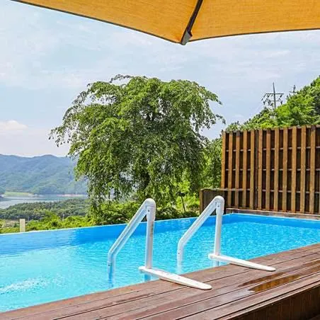 Pool view in Penatess Pool Villa