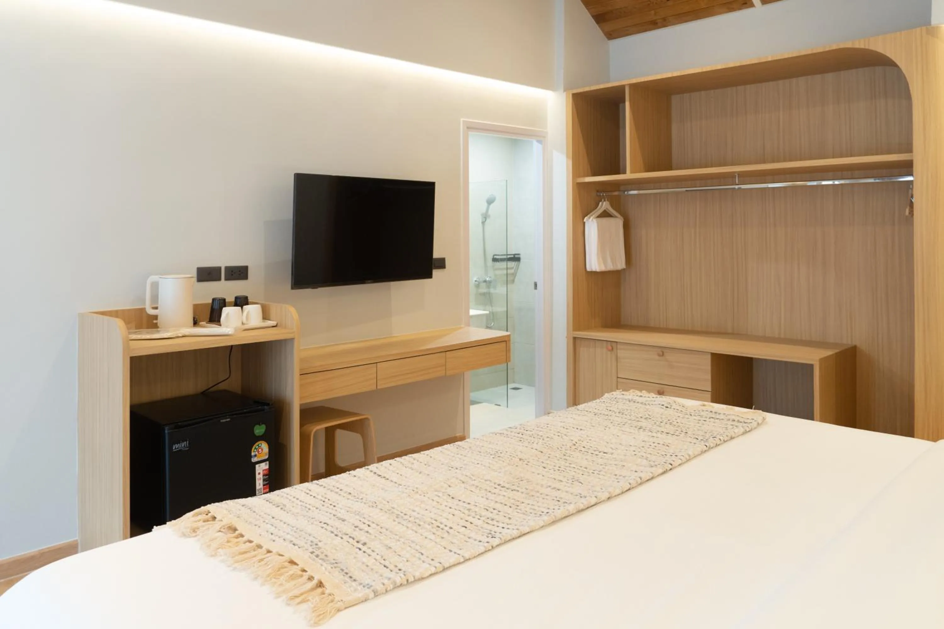 Bed in rimbaymangroveresort