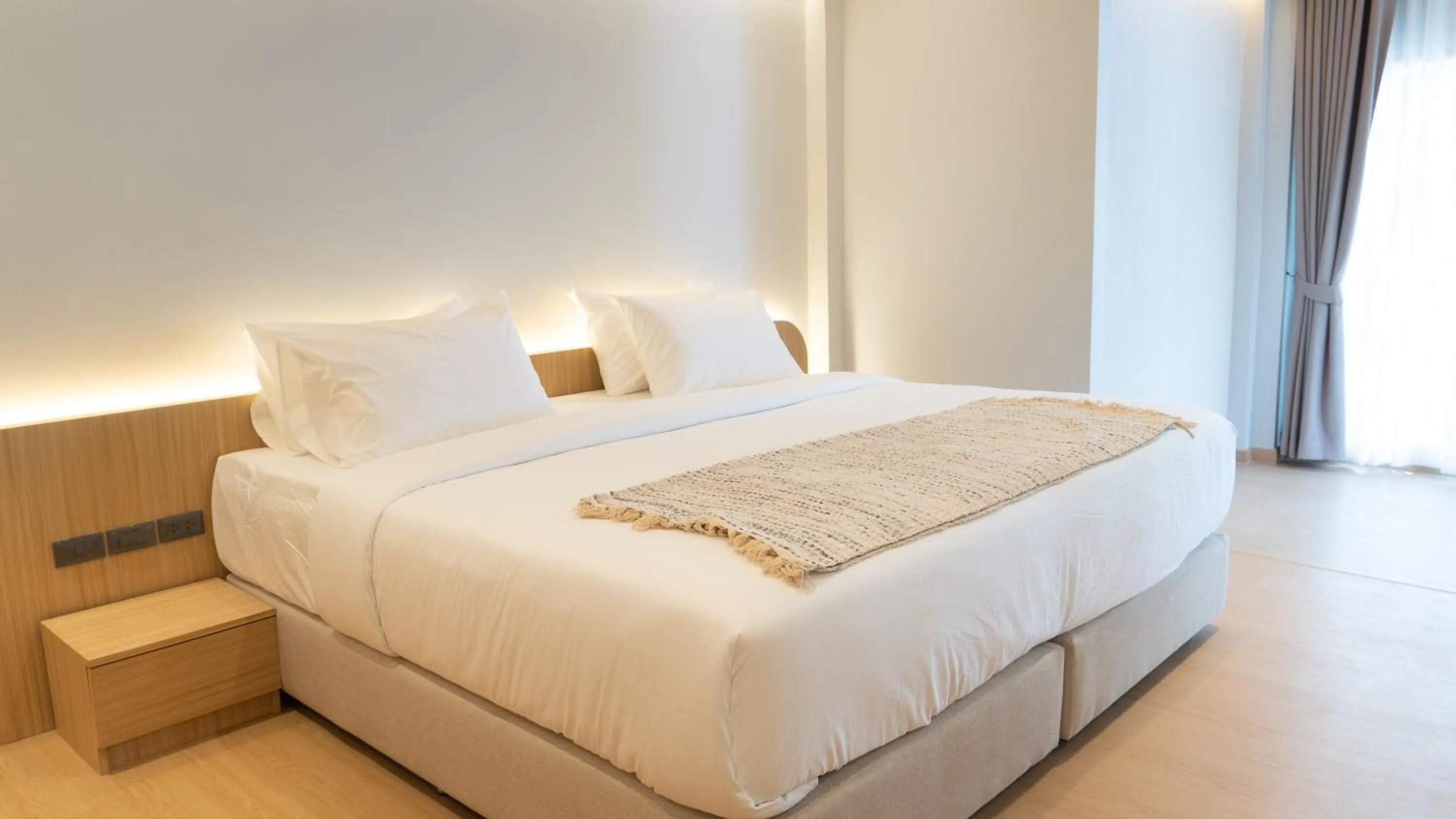 Bed in rimbaymangroveresort