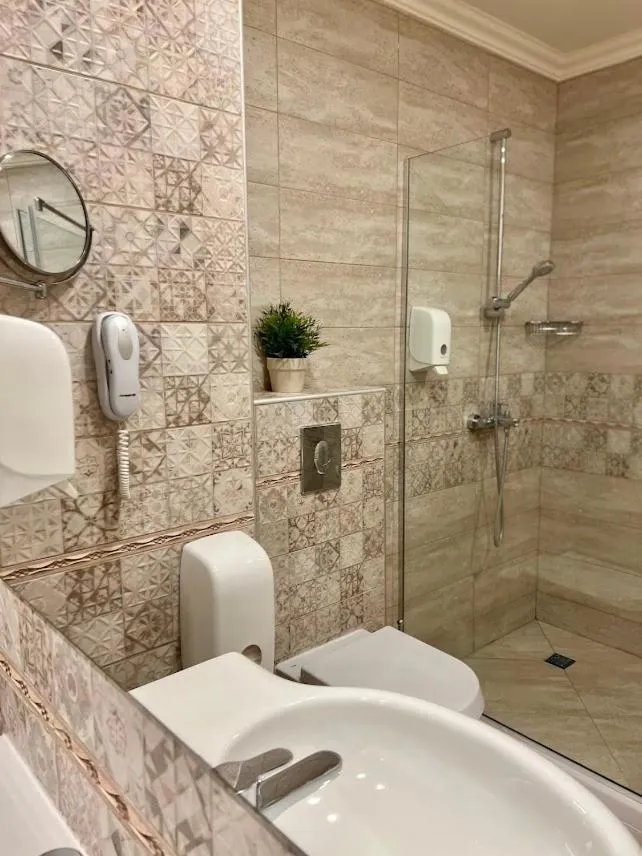 Toilet in Sunny Castle Hotel - All Inclusive, Beach and Free parking