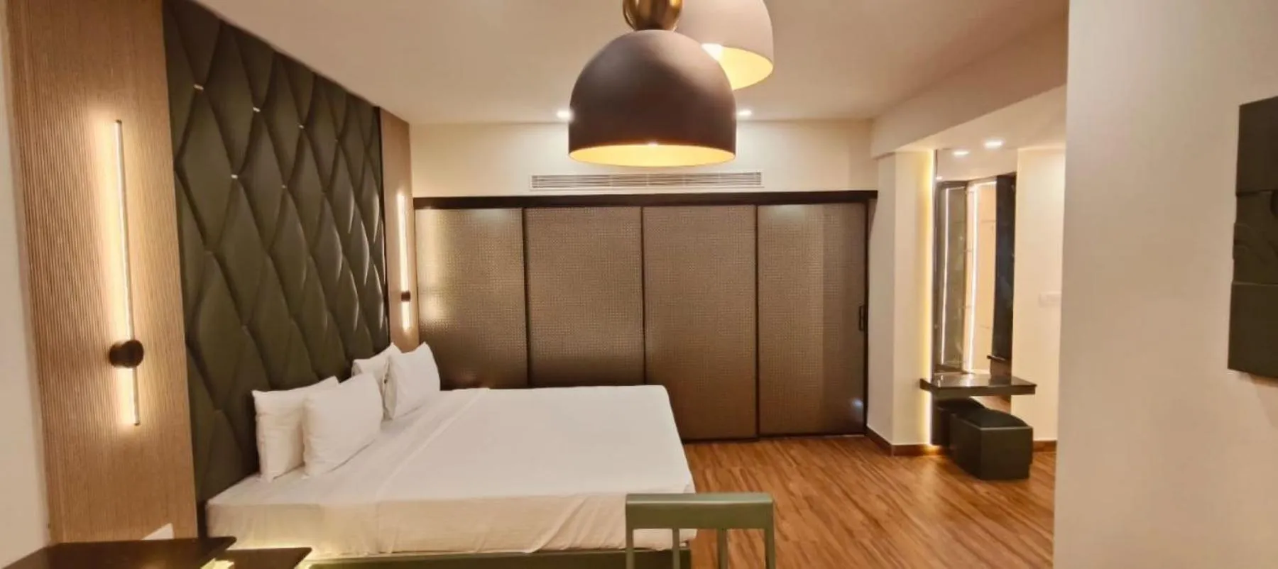 Bed in Hotel Grand Residence