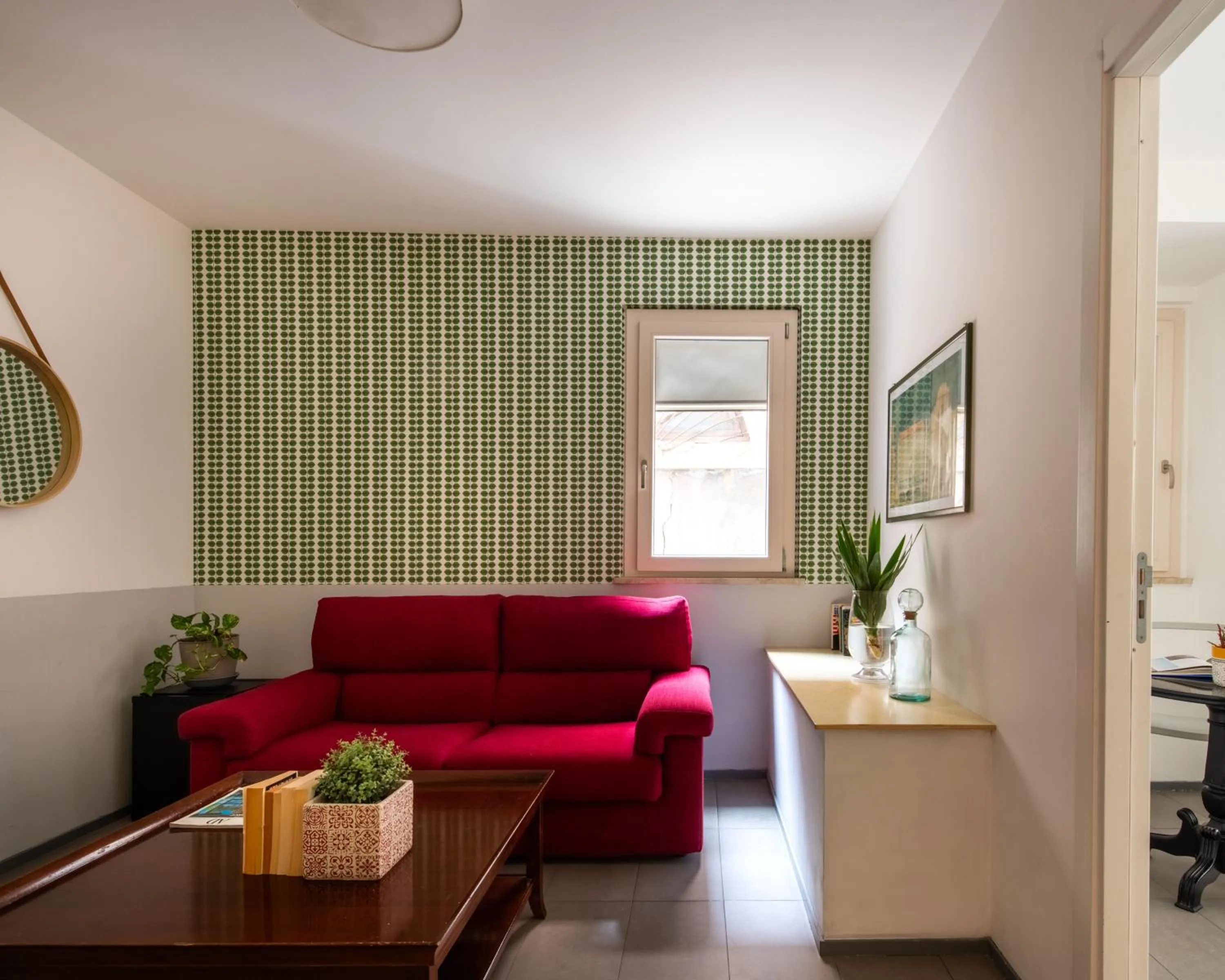 Living room in Pretoria Rooms