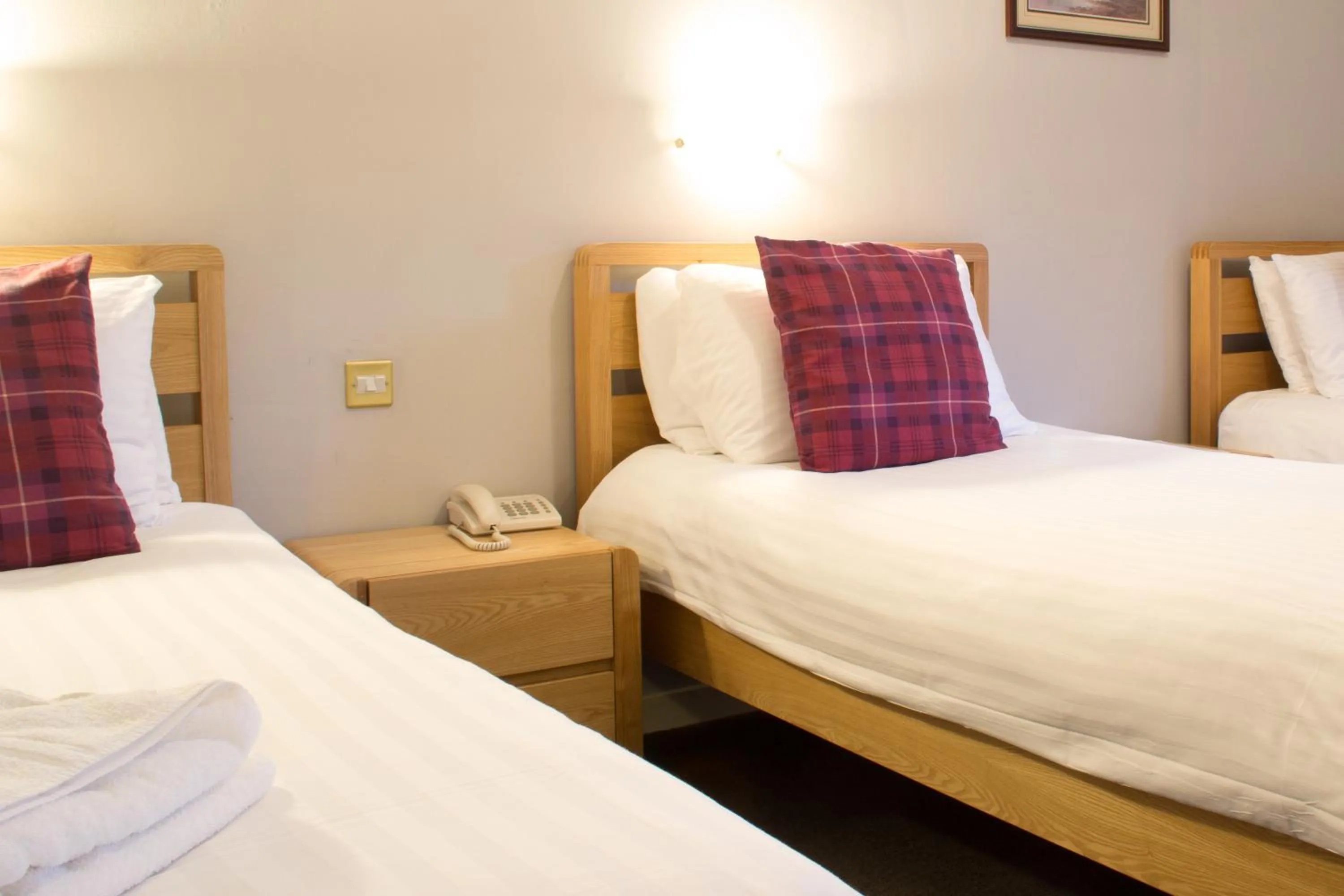 Bed in Balavil Hotel