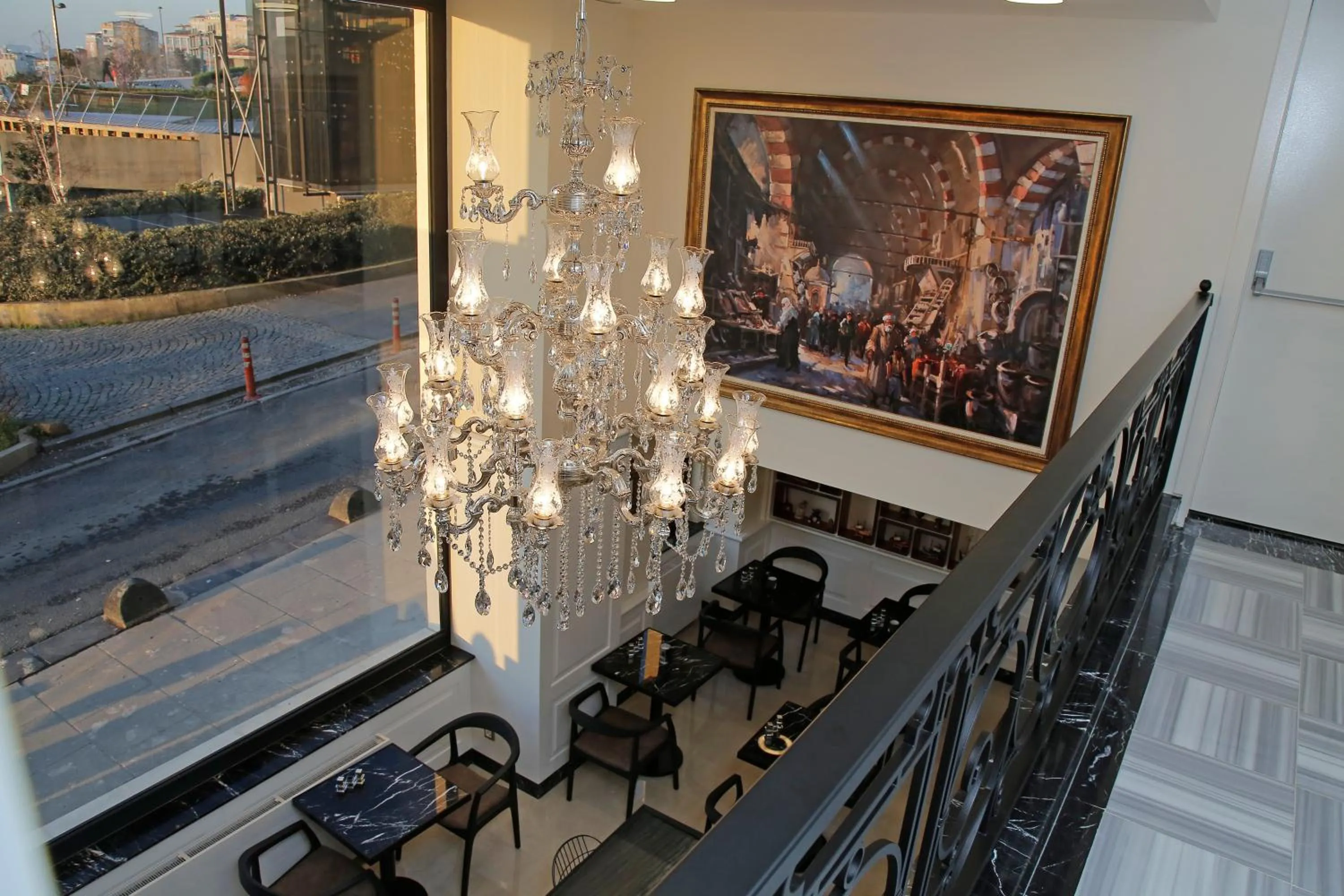 Lobby or reception in Art Nouveau Pera
