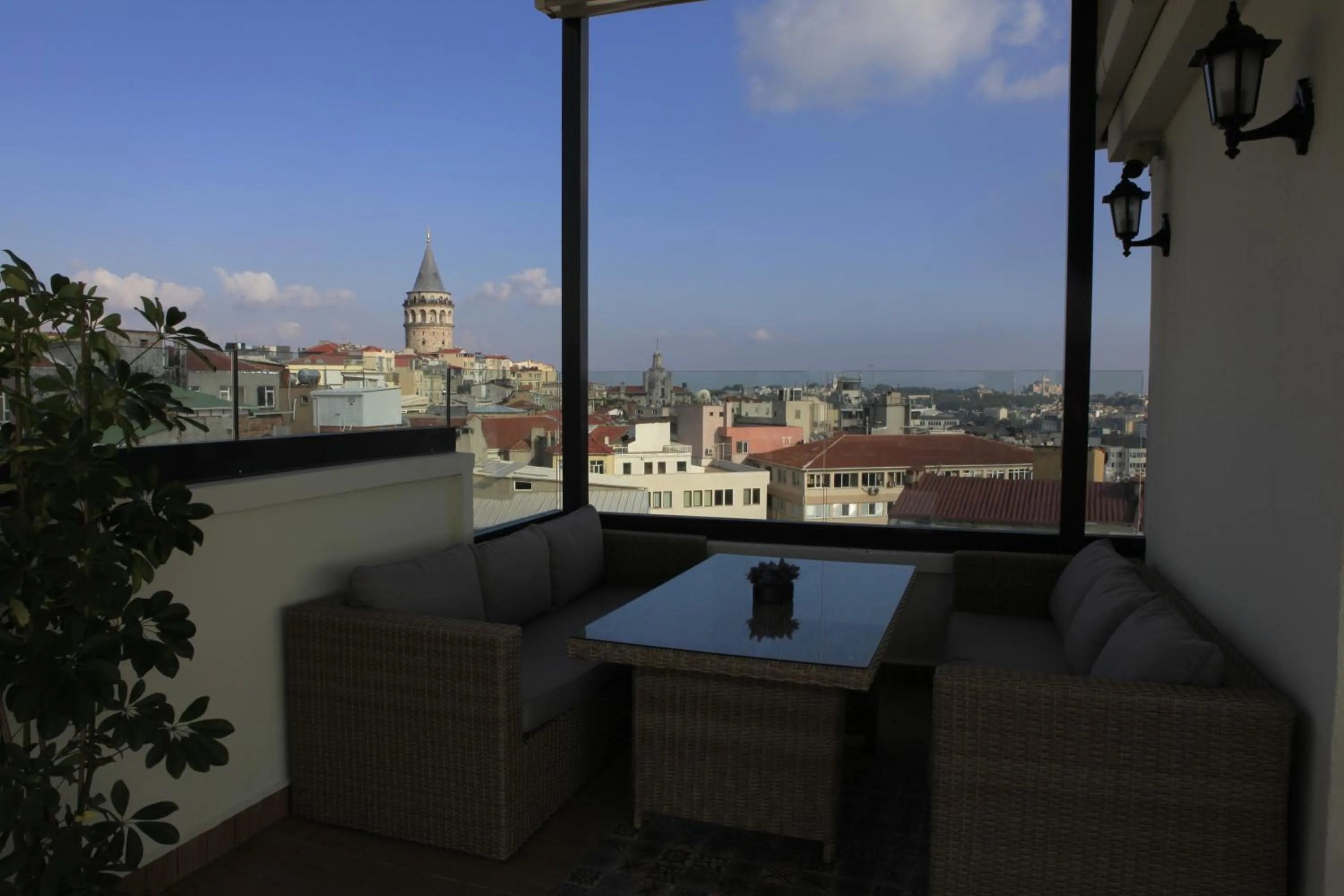 City view in Art Nouveau Pera