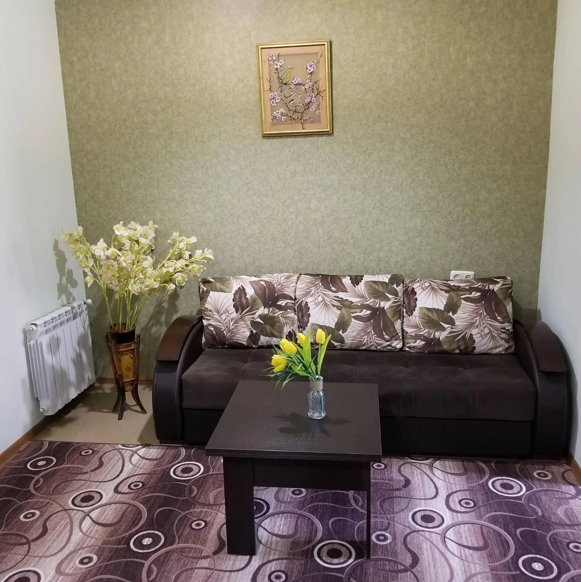 Seating area in Premium Hotel Yerevan