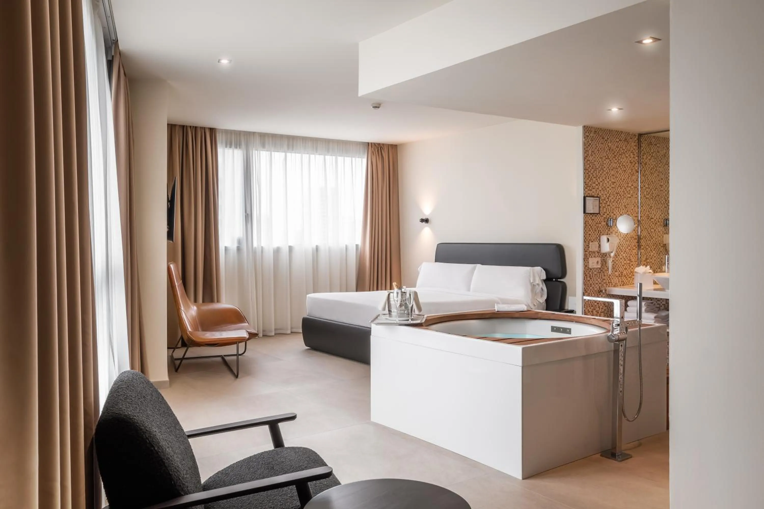 Bed in Hotel SB Diagonal Zero 4 Sup