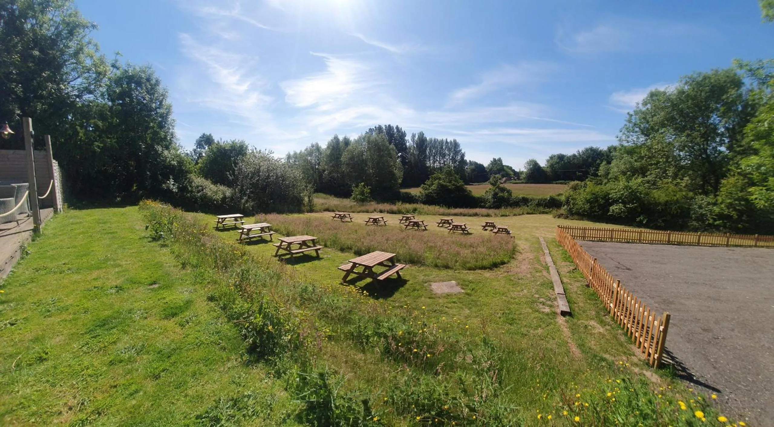 Garden in The Carpenters Arms