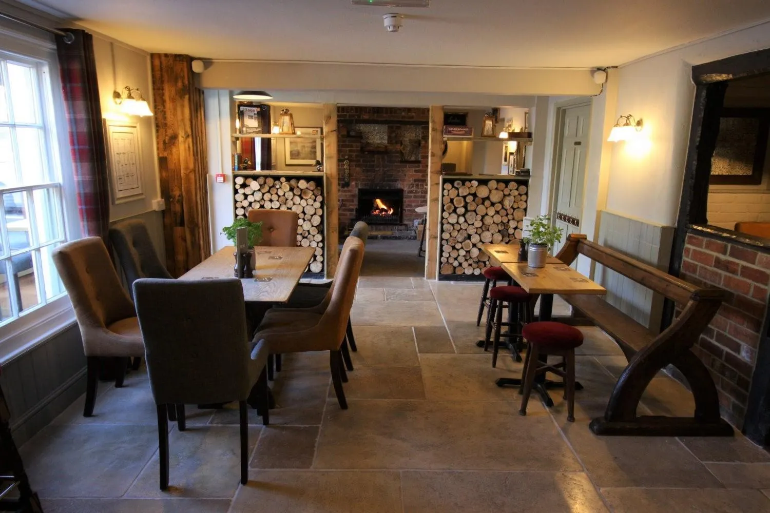 Dining area in The Carpenters Arms