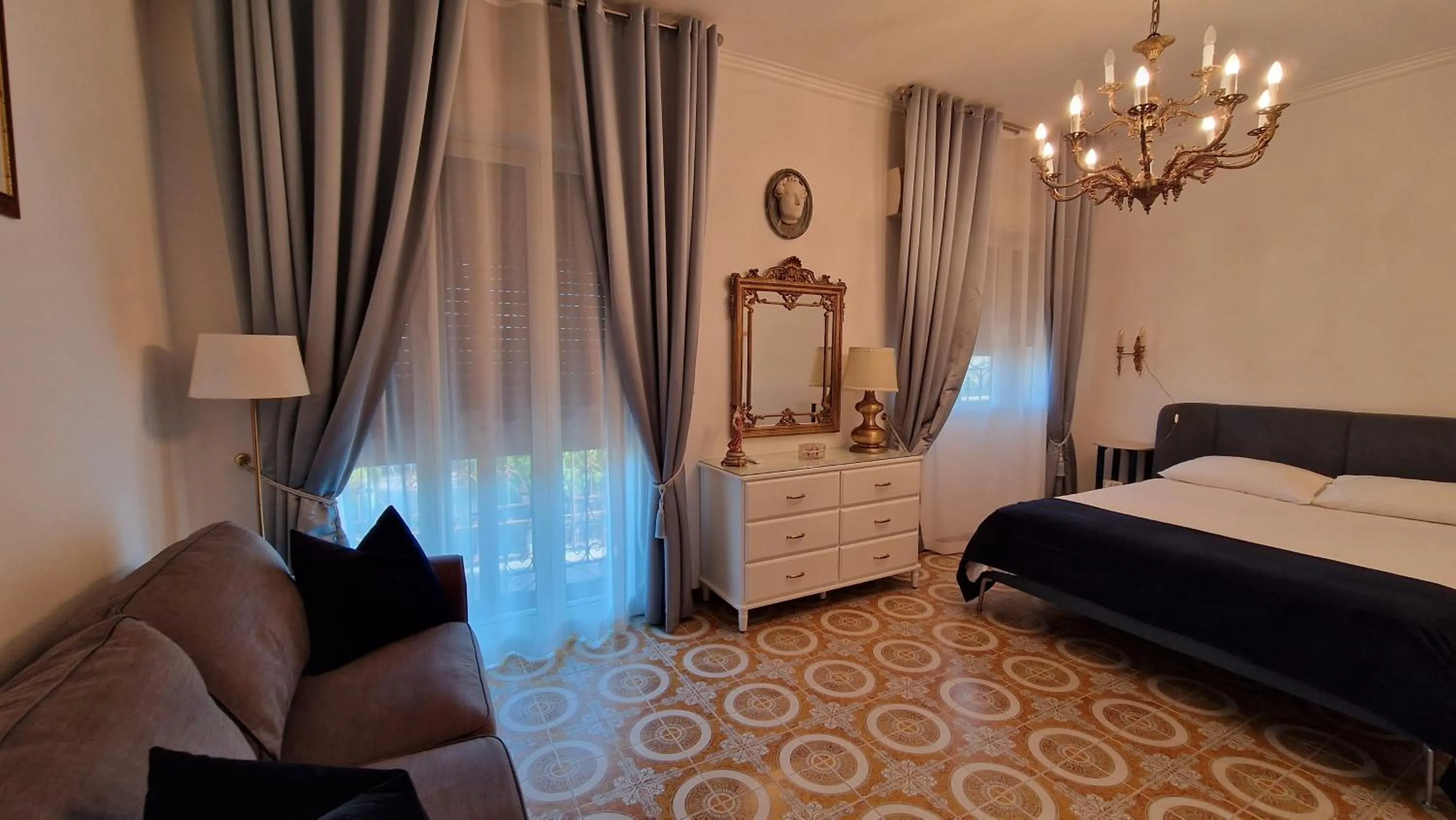 Bedroom, Bed in Villa Sicels - Agnone Beach - Syracuse