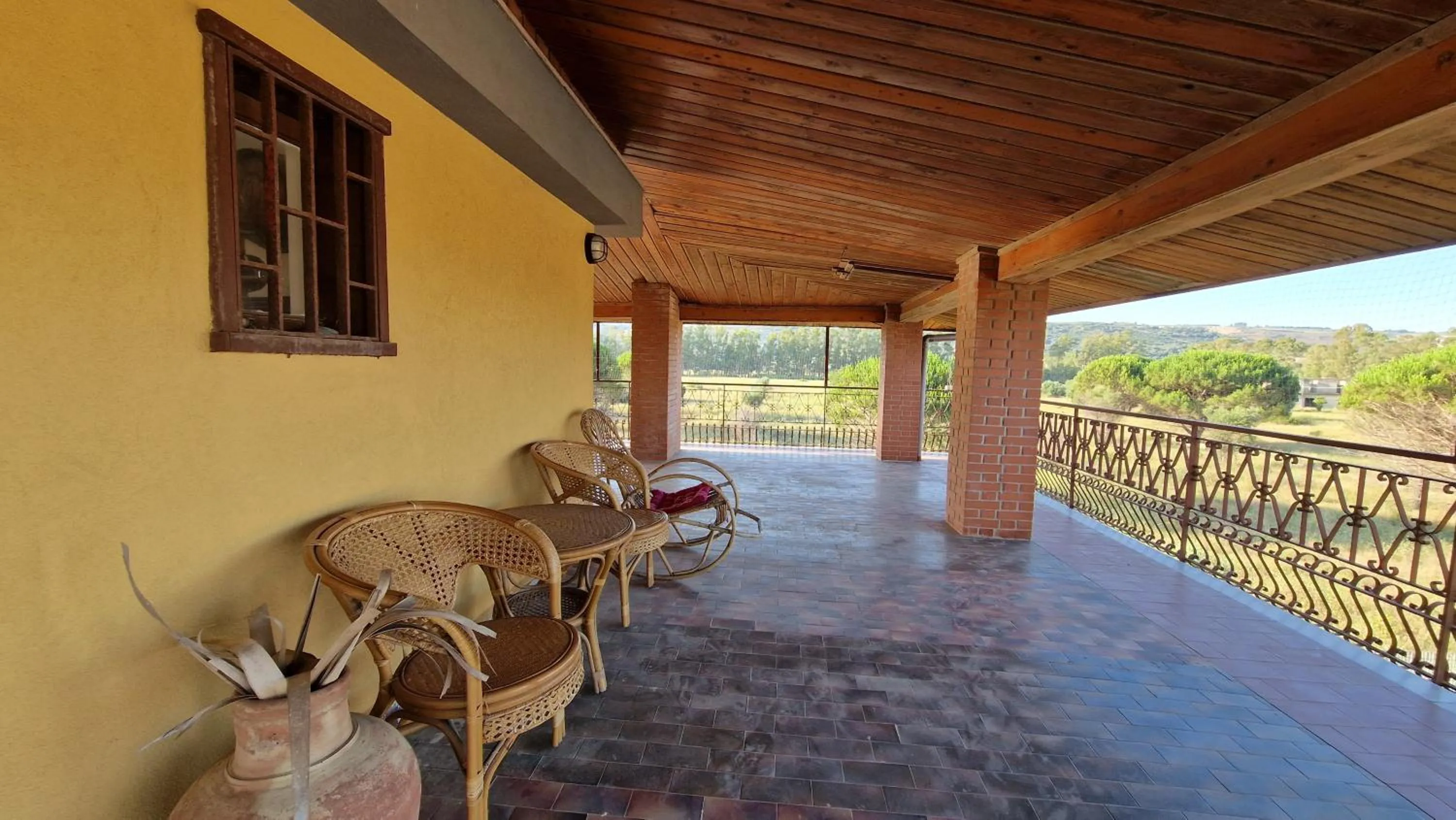 Balcony/Terrace in Villa Sicels - Agnone Beach - Syracuse