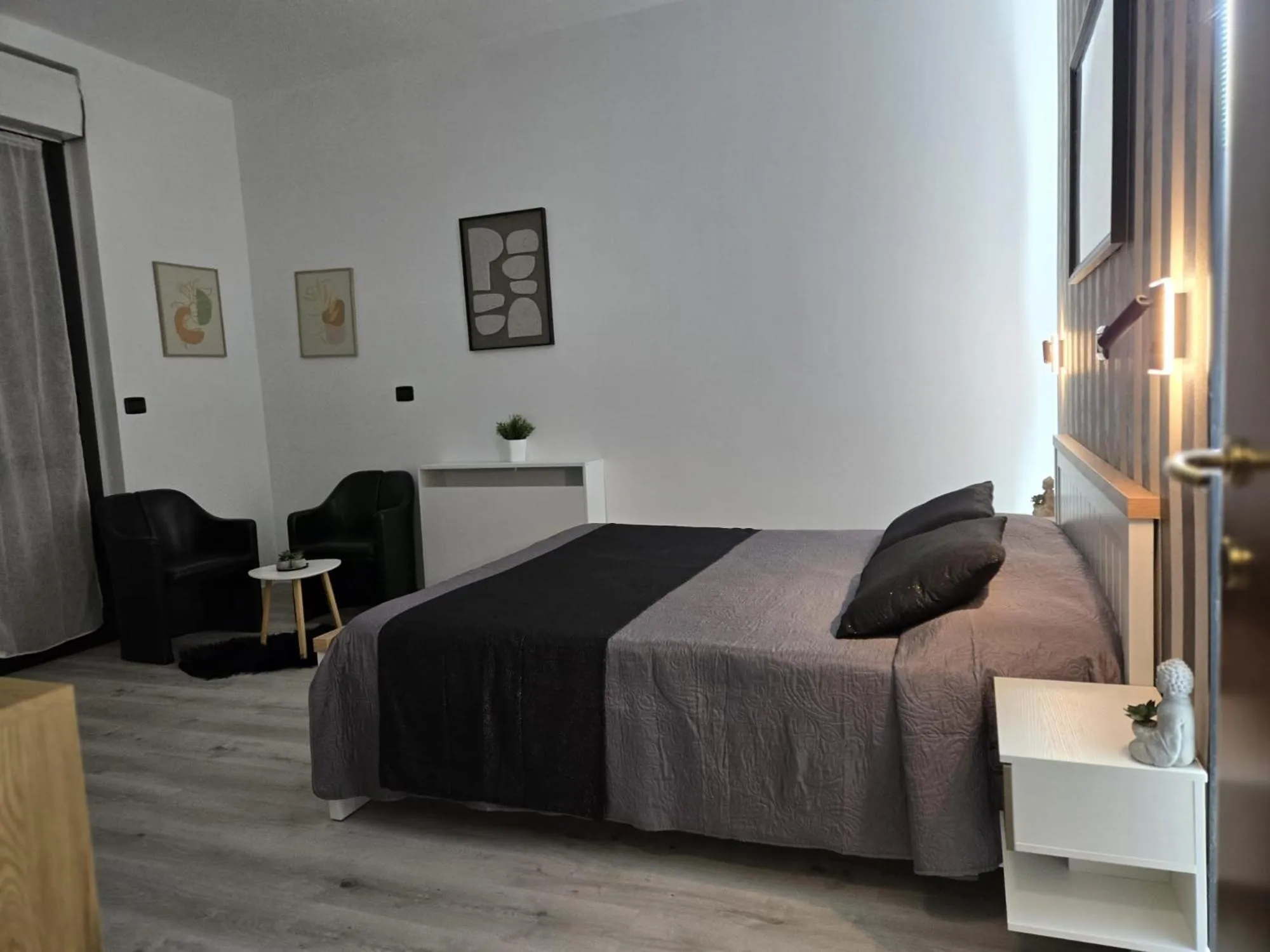 Bed in Hotel Cristallo