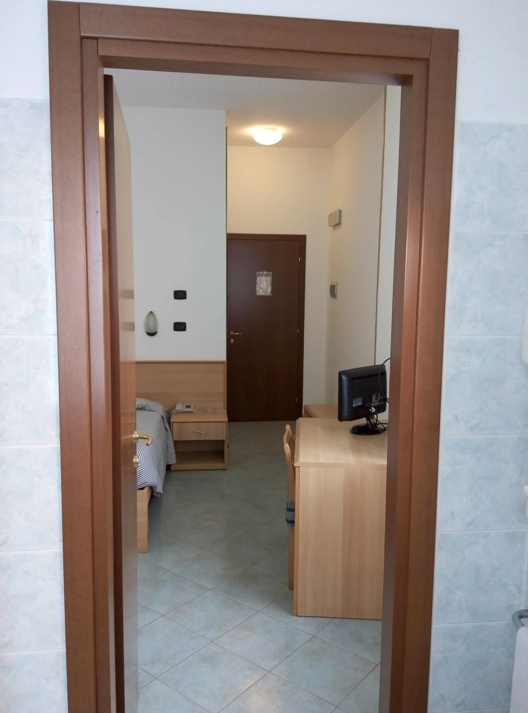 Bed in Hotel Cristallo