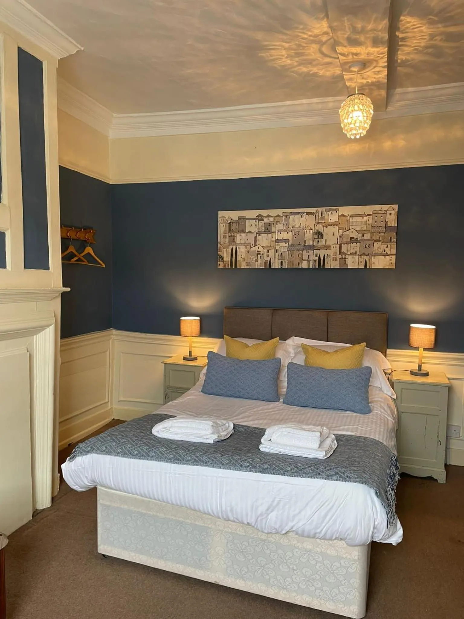 Bedroom, Bed in The White Hart