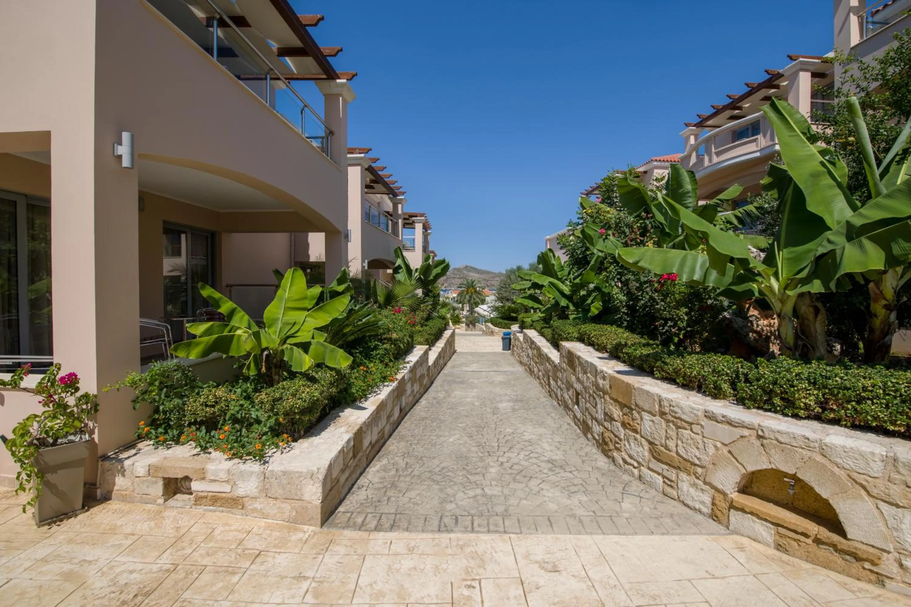Garden in Isida Hotel Agia Marina