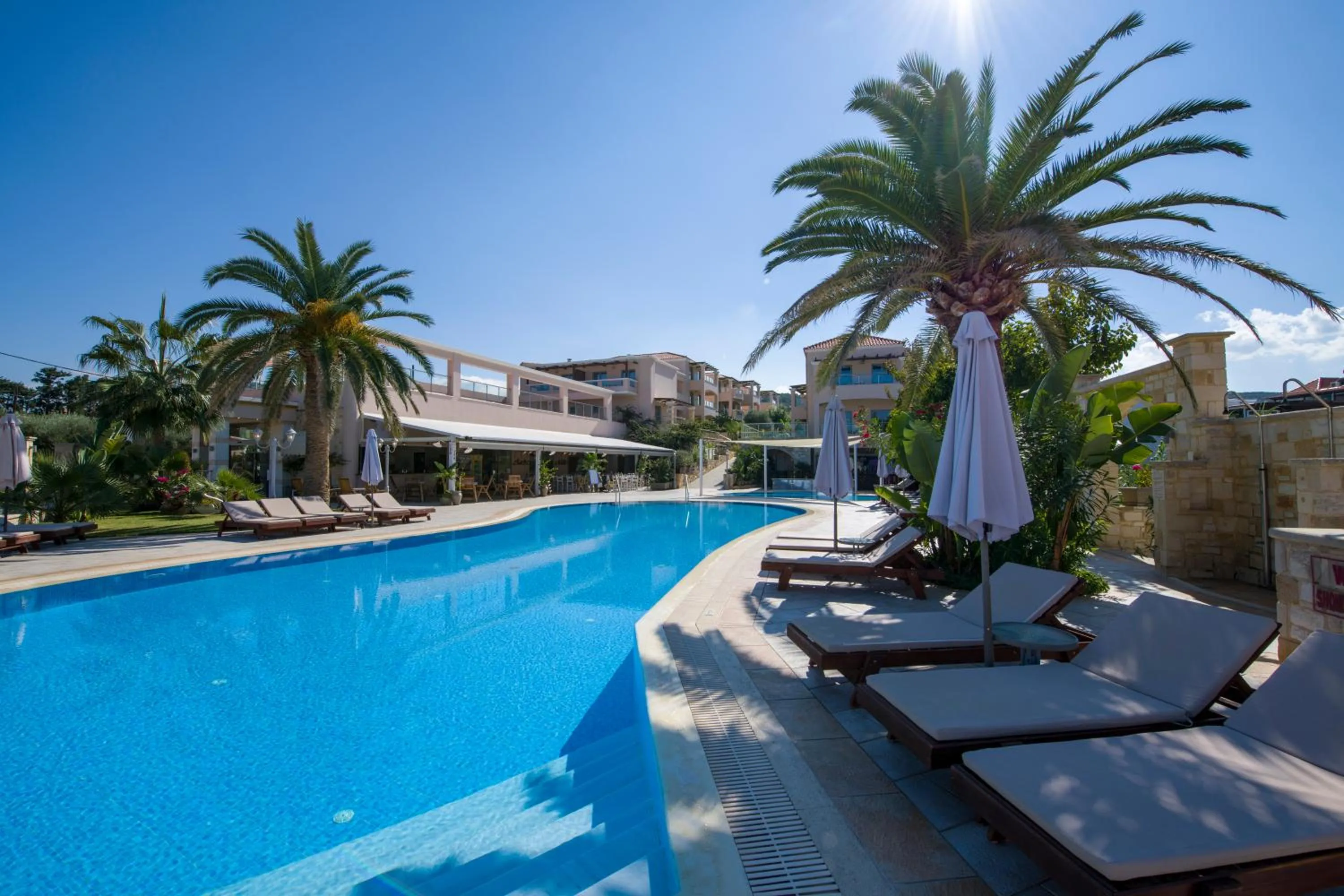 Swimming pool in Isida Hotel Agia Marina