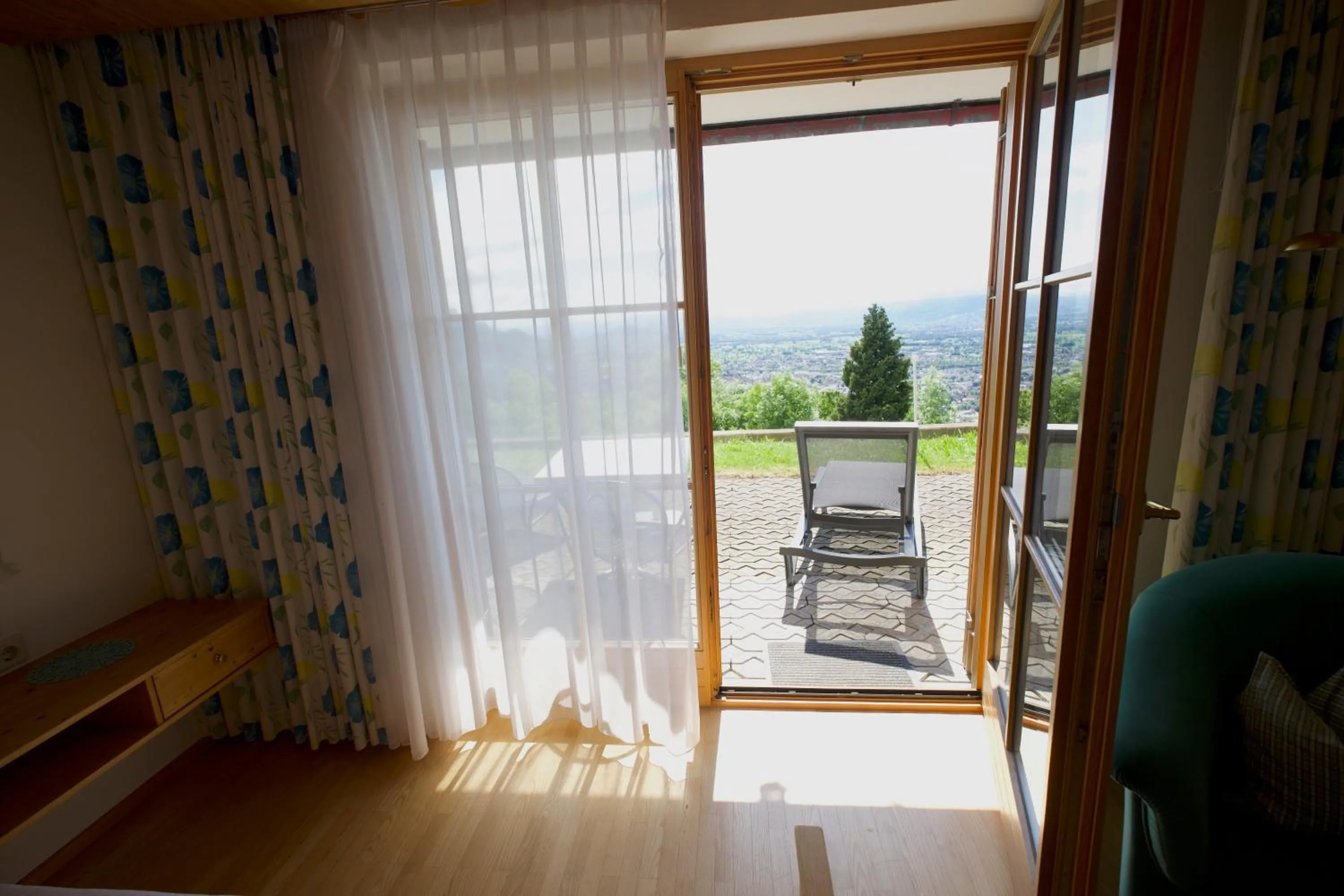 Balcony/Terrace in Hotel Dreiländerblick Dornbirn