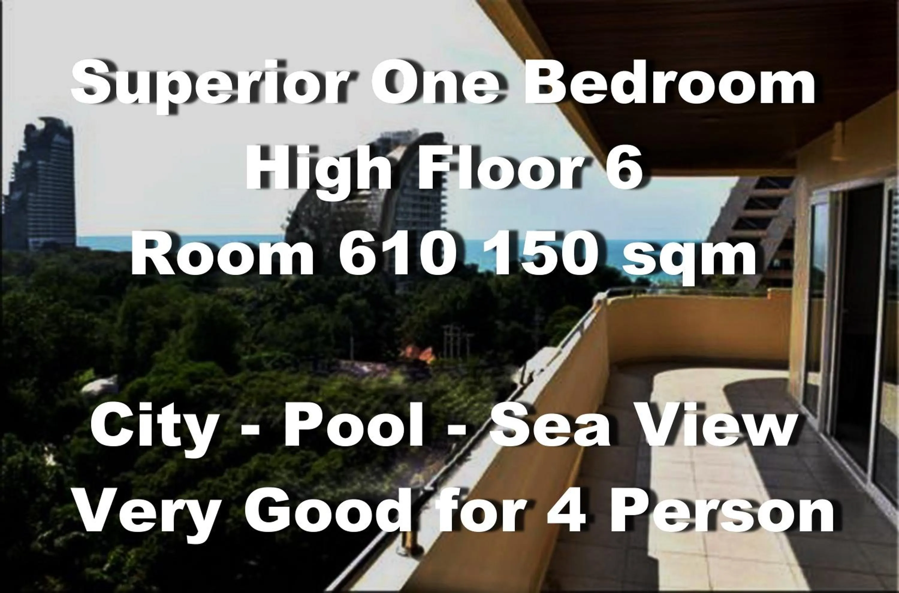 Photo of the whole room in View Talay Residence 6 Wongamat Beach