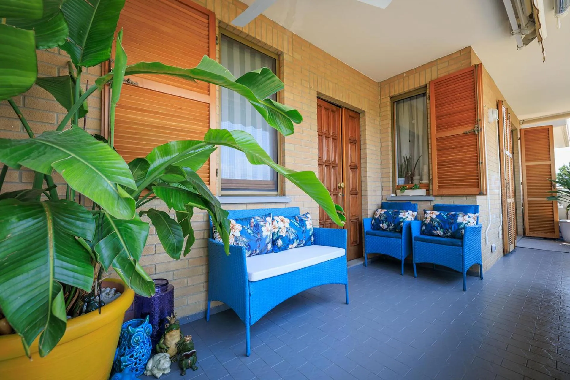 Balcony/Terrace in B&B Il Tiglio