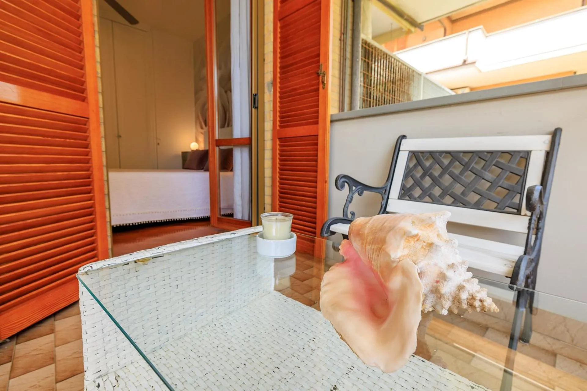 Balcony/Terrace in B&B Il Tiglio