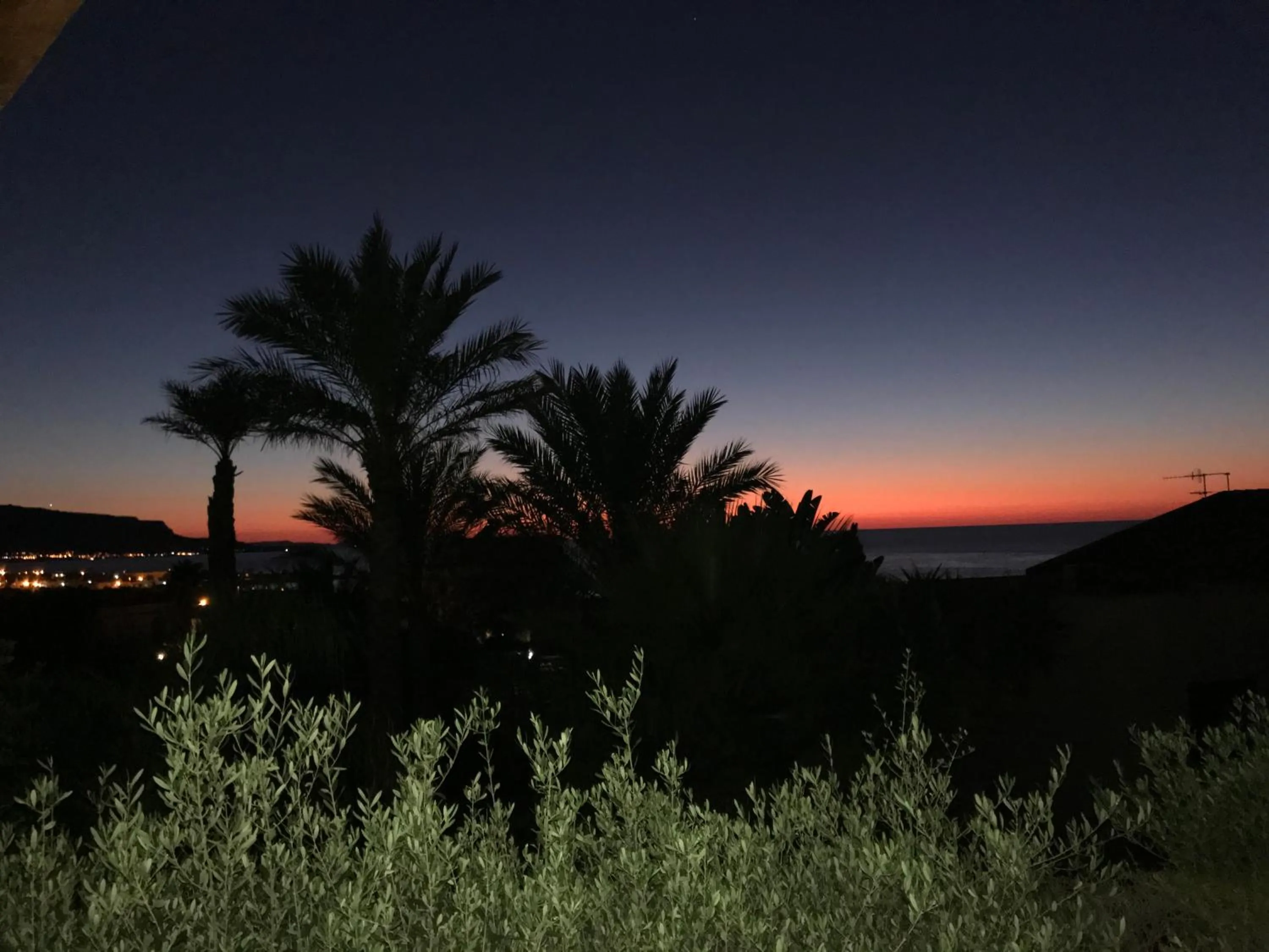 Natural landscape in Baia Cofano Home