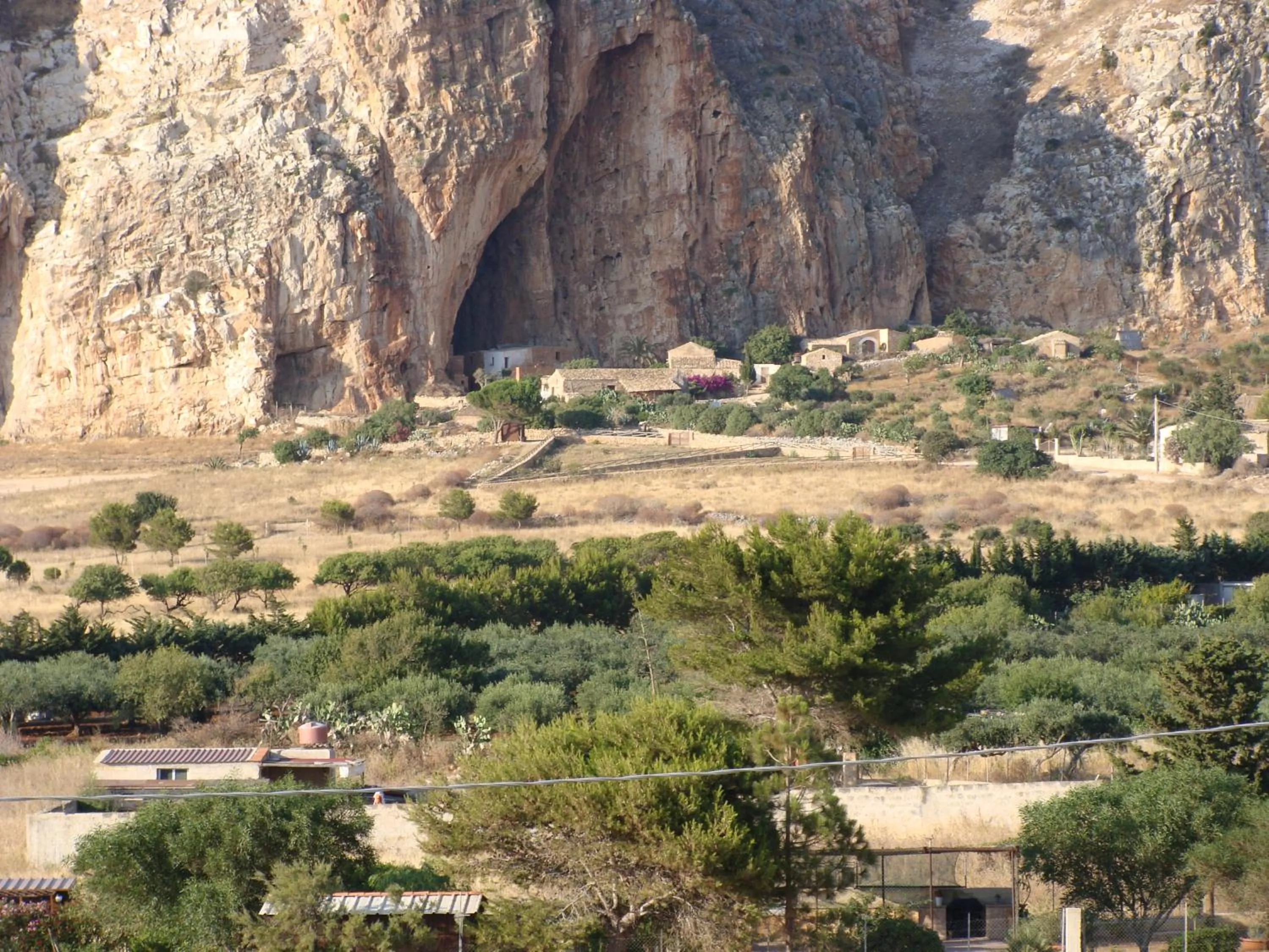 Natural landscape in Baia Cofano Home