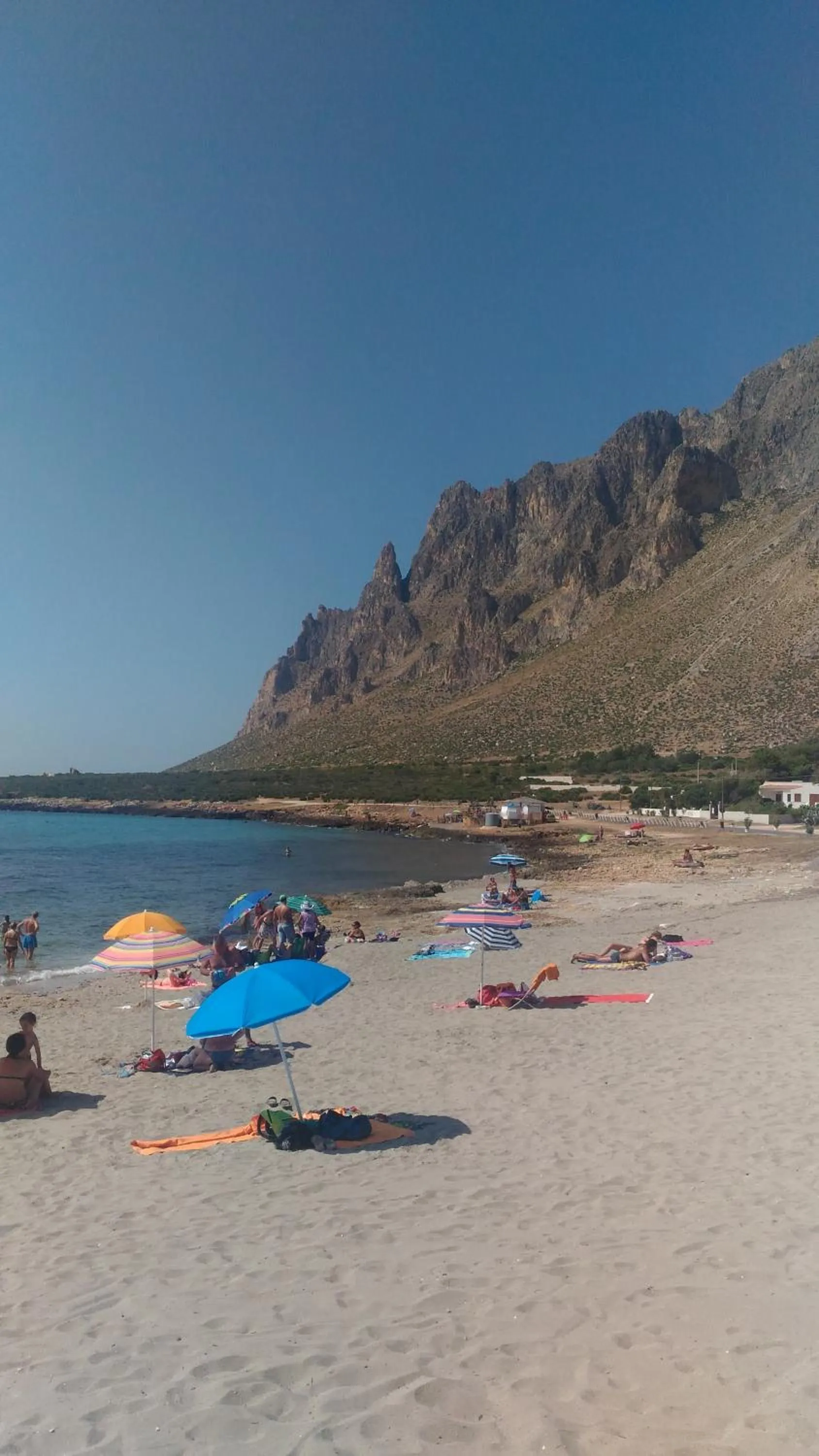 Natural landscape in Baia Cofano Home