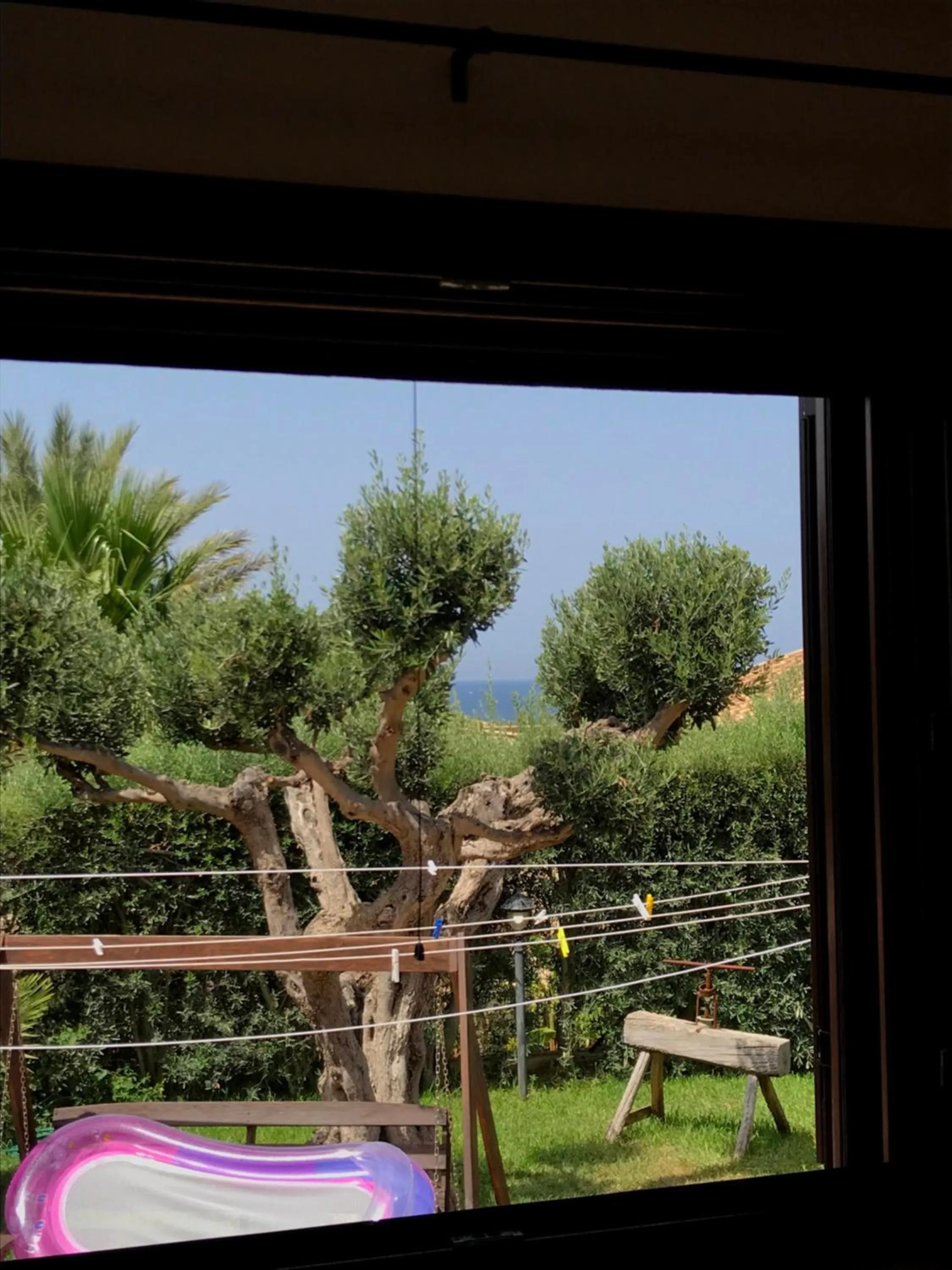 Garden view in Baia Cofano Home