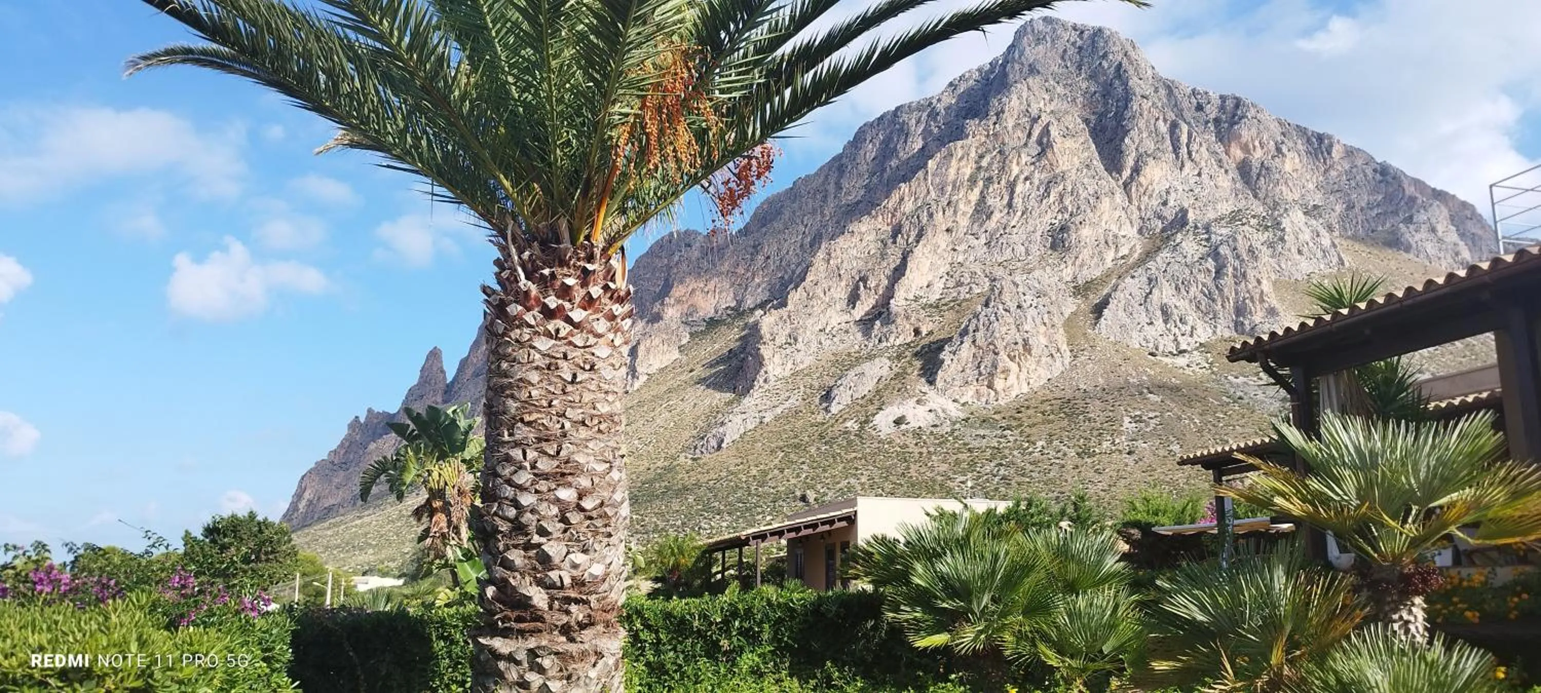 Natural landscape in Baia Cofano Home