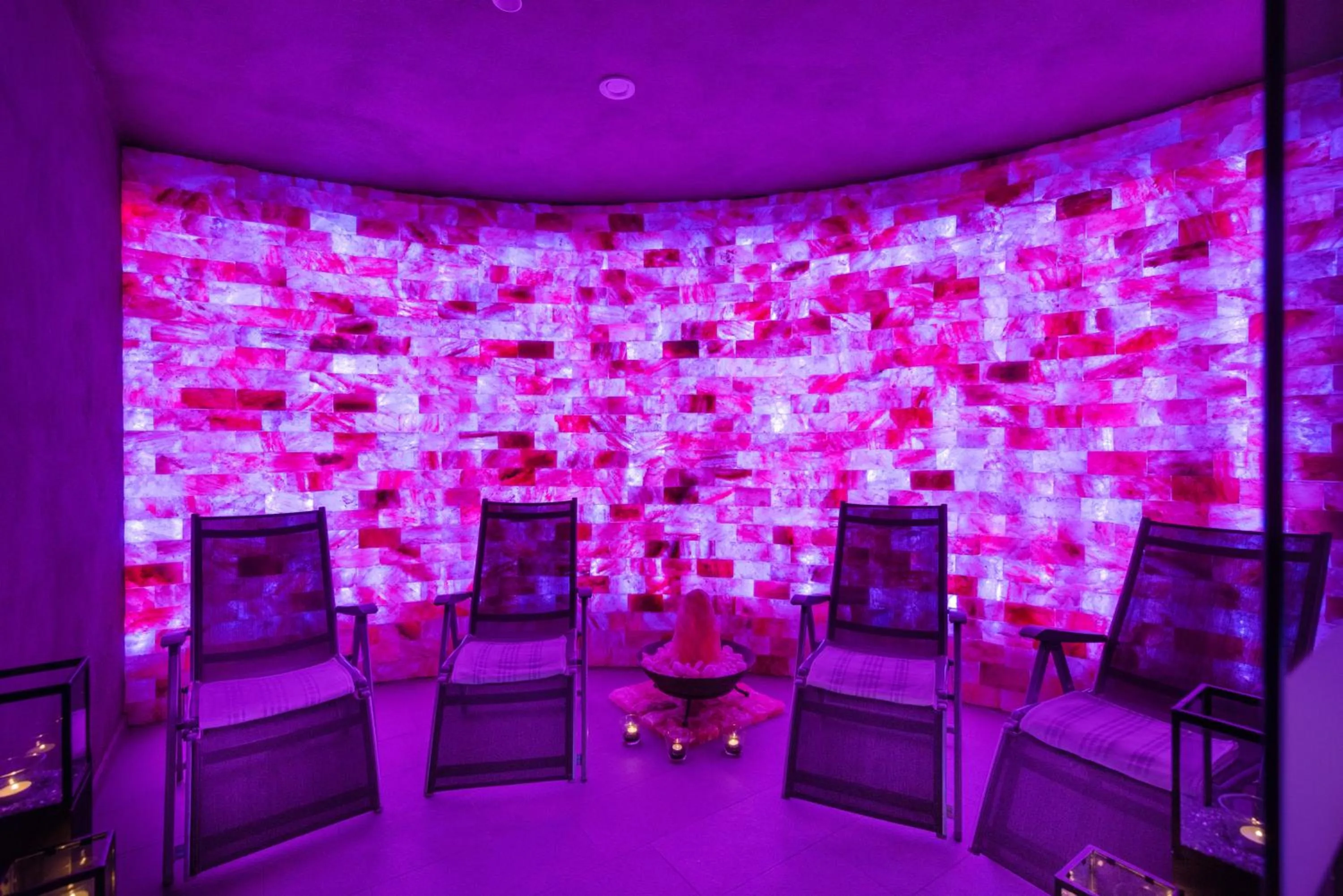 Sauna in FAYN garden retreat hotel