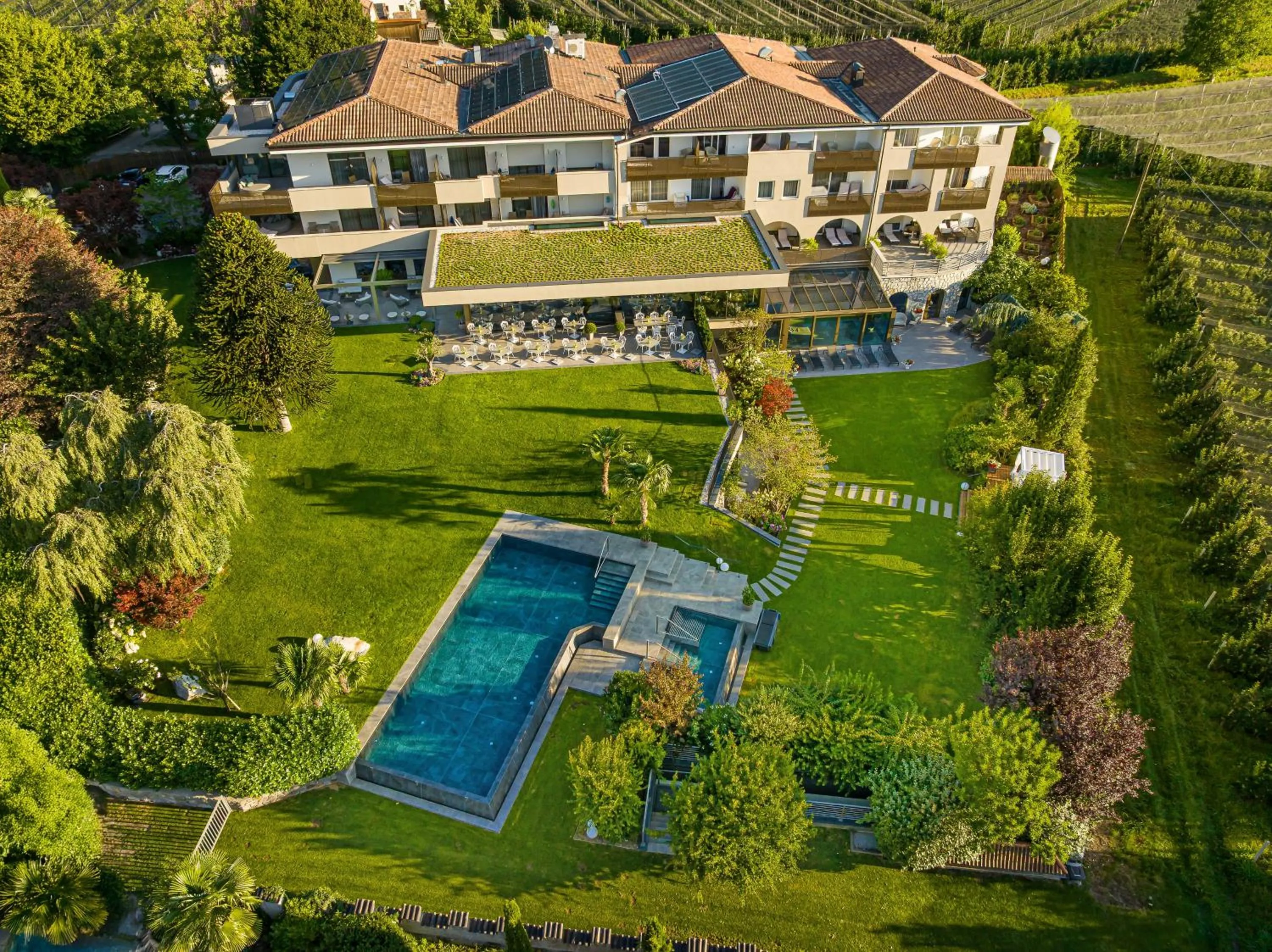 Property building in FAYN garden retreat hotel