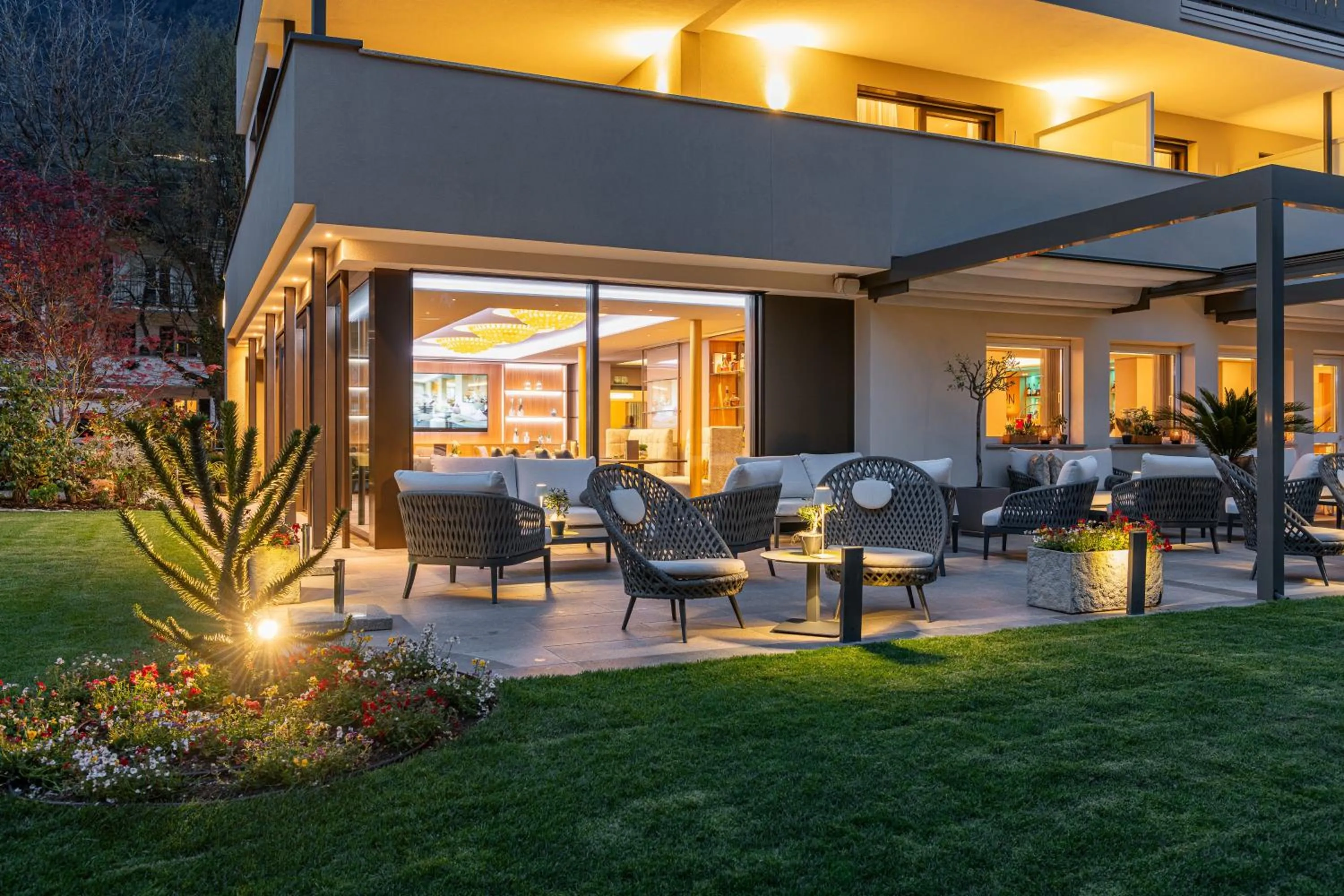 Property building in FAYN garden retreat hotel