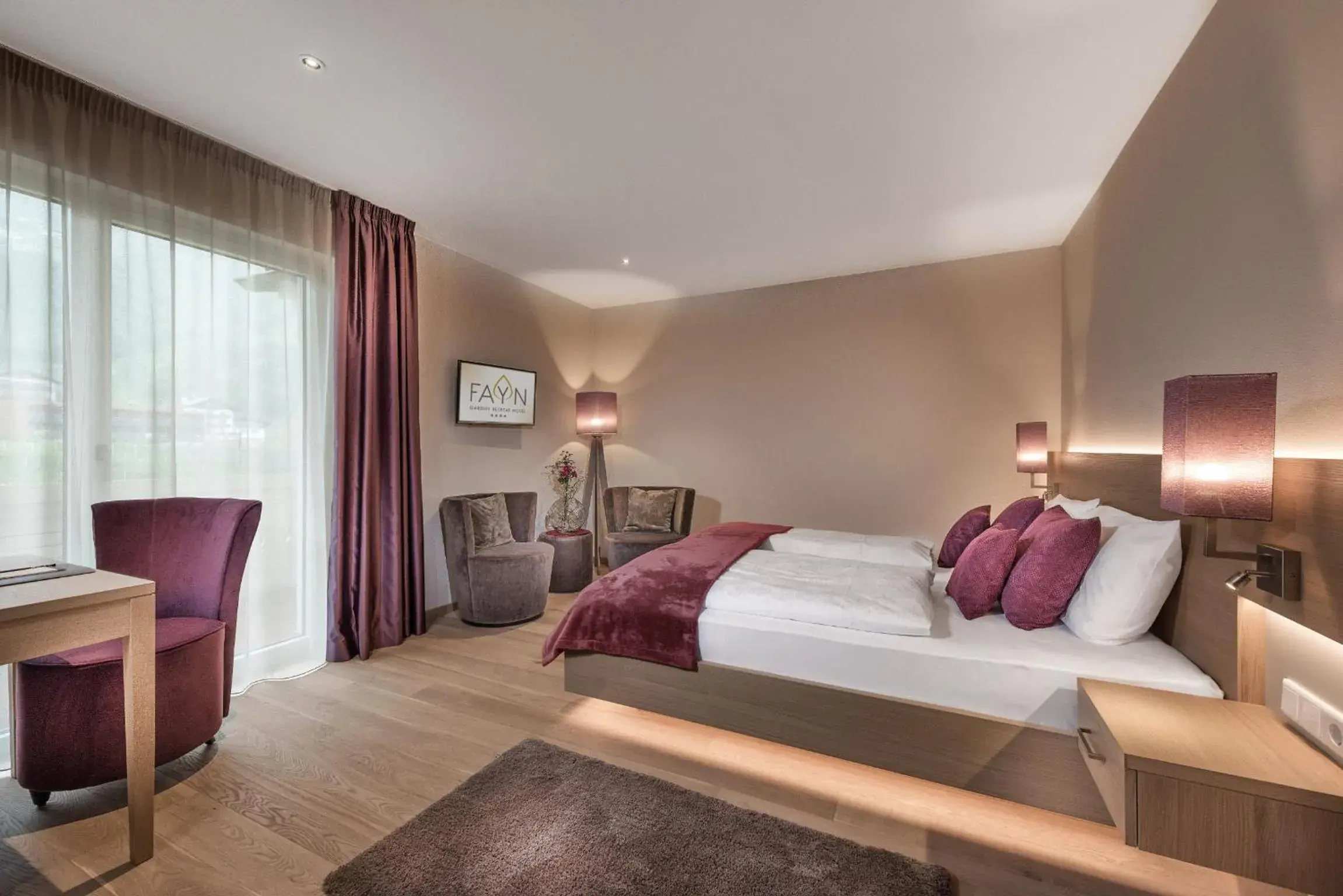 Deluxe Double Room with Balcony in FAYN garden retreat hotel Deluxe Double Room with Balcony in FAYN garden retreat hotel