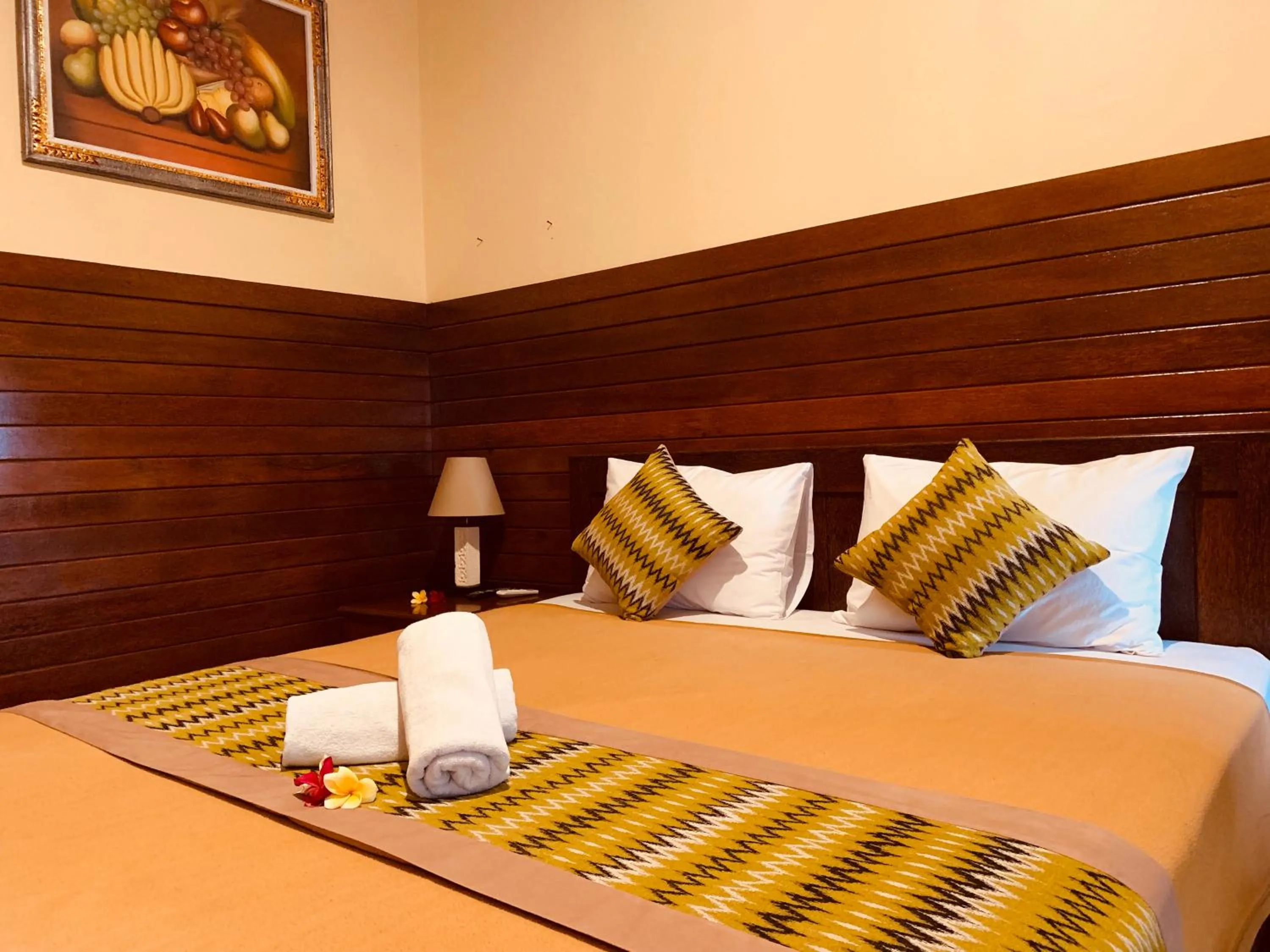 Bed in Taman Homestay