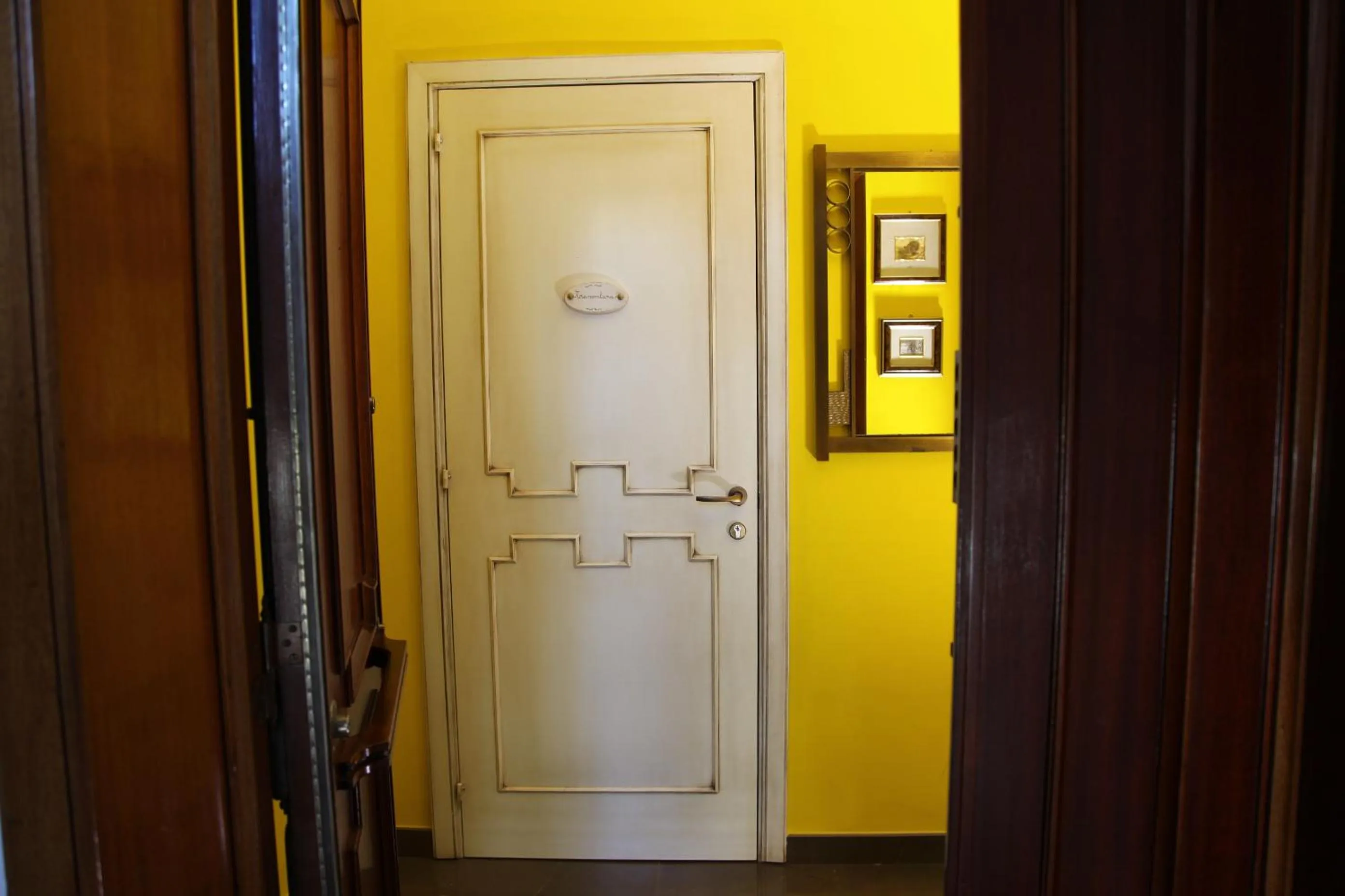 Decorative detail in Palazzo Primavera