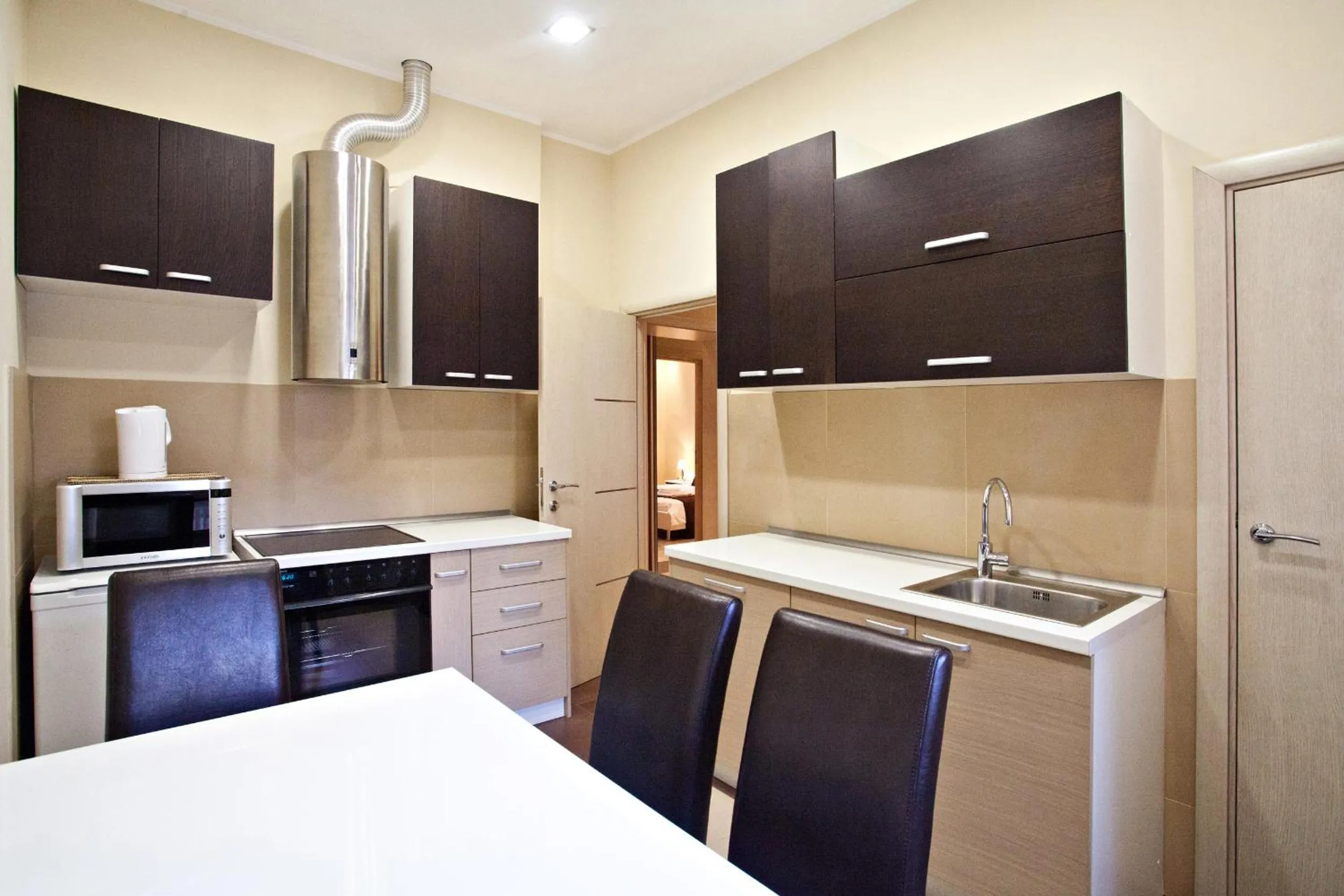 Kitchen or kitchenette in Feel Belgrade Bohemian Apartment