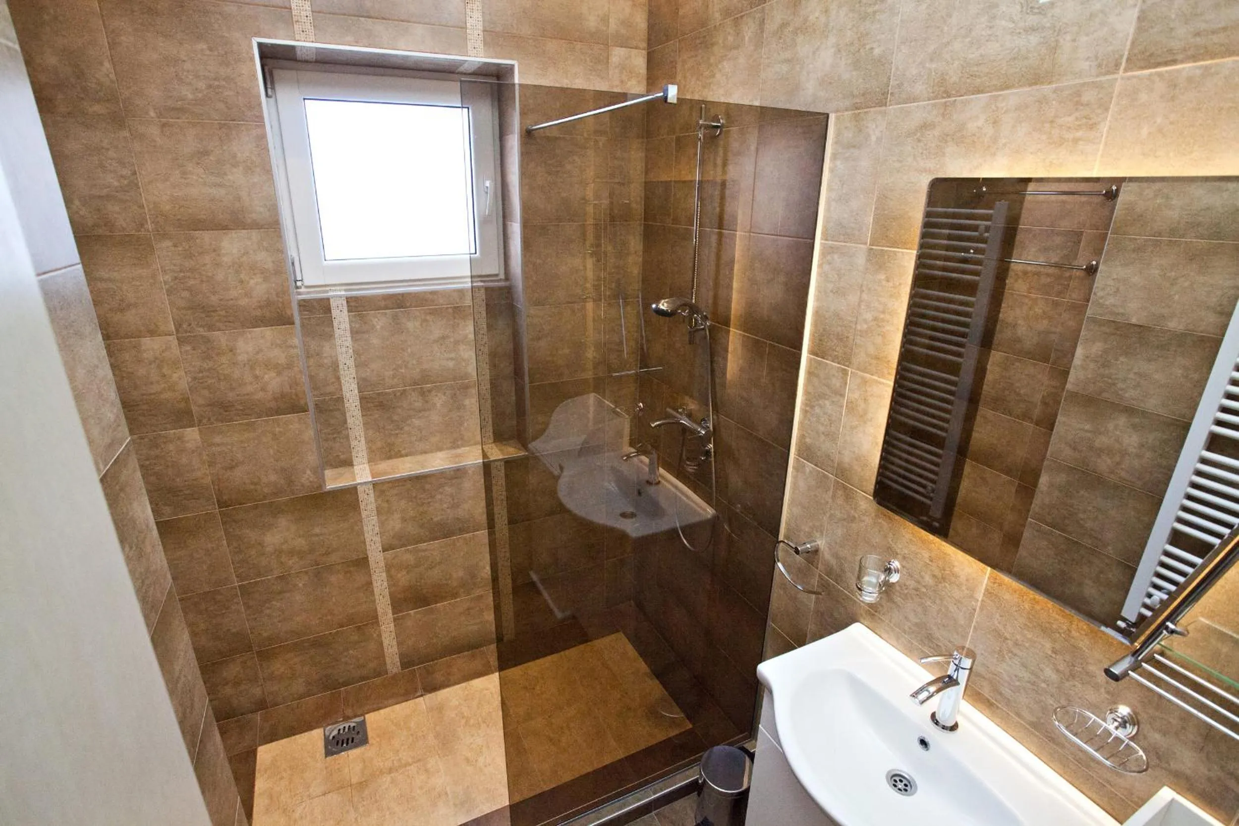 Bathroom in Feel Belgrade Bohemian Apartment