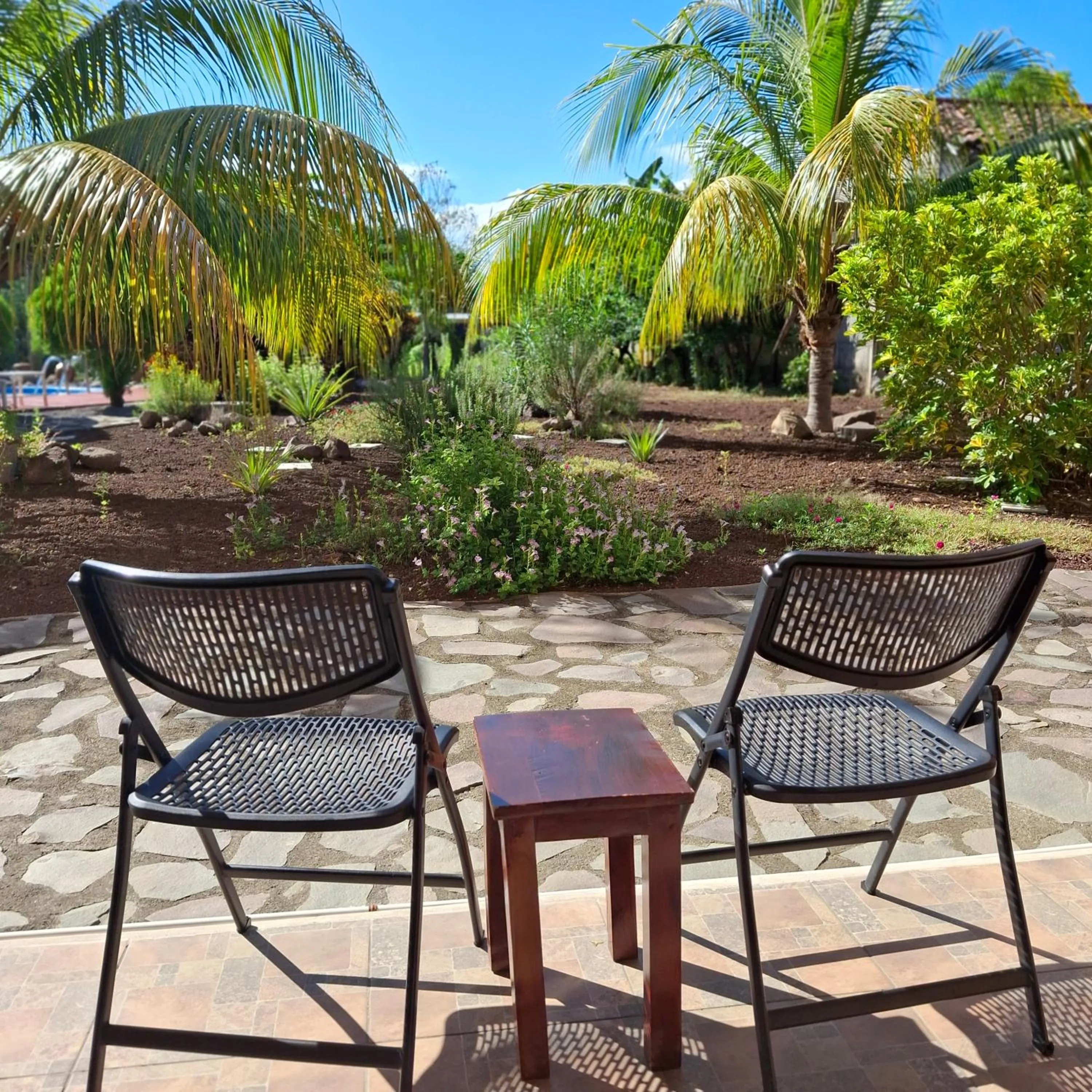 Patio in Hotel Jardín Garden de Granada Nicaragua