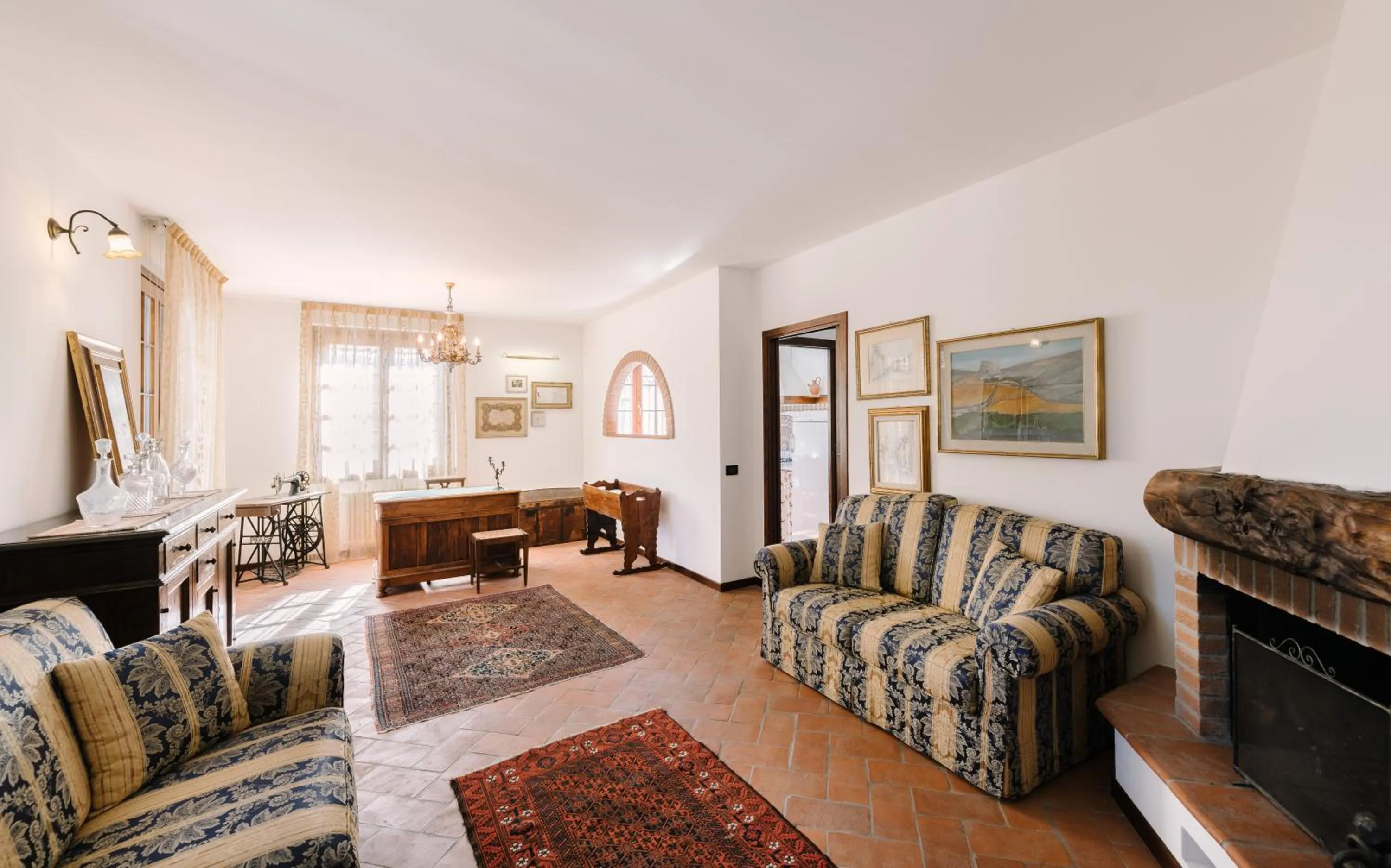 Living room in Villa Rosalia
