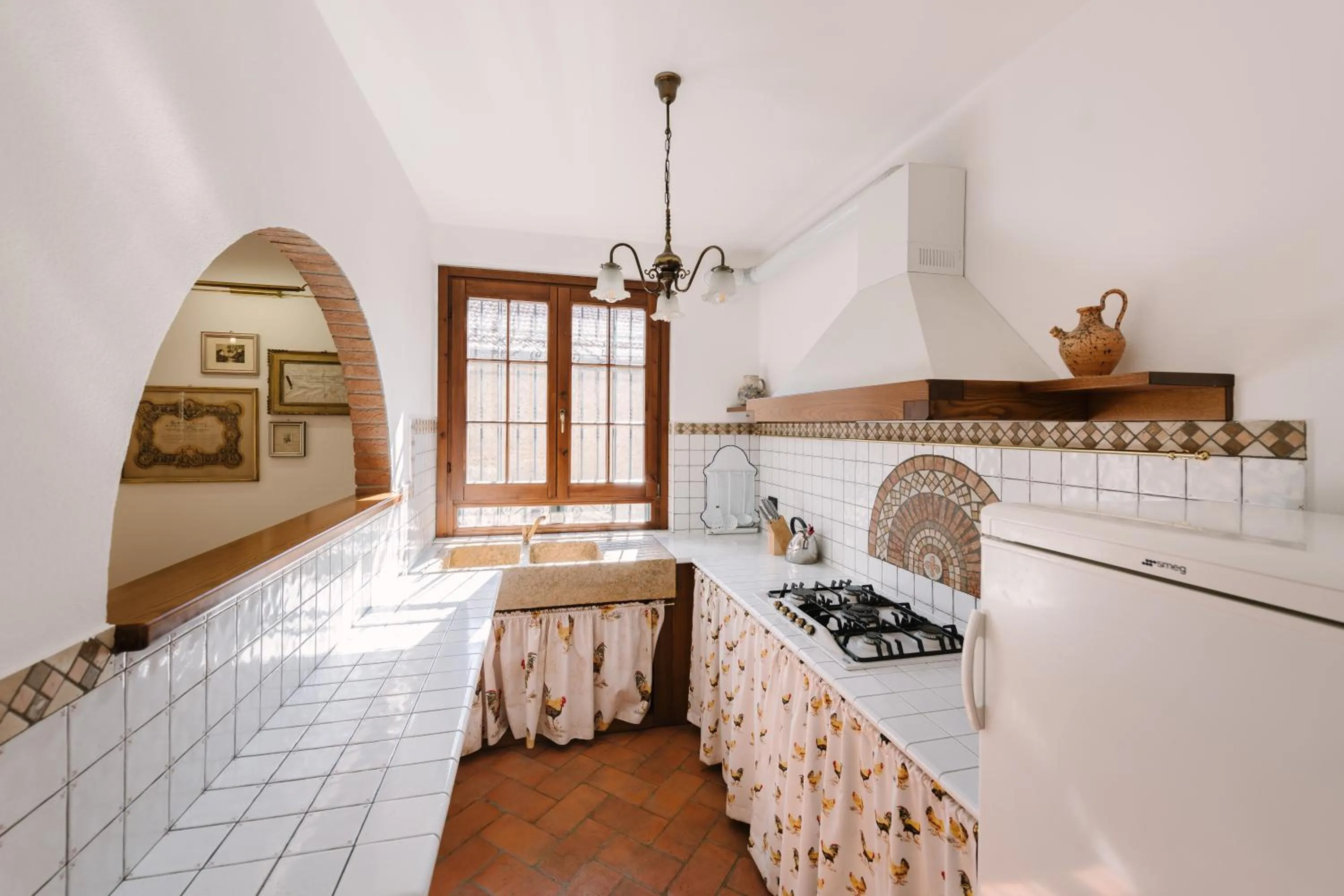 Kitchen or kitchenette in Villa Rosalia