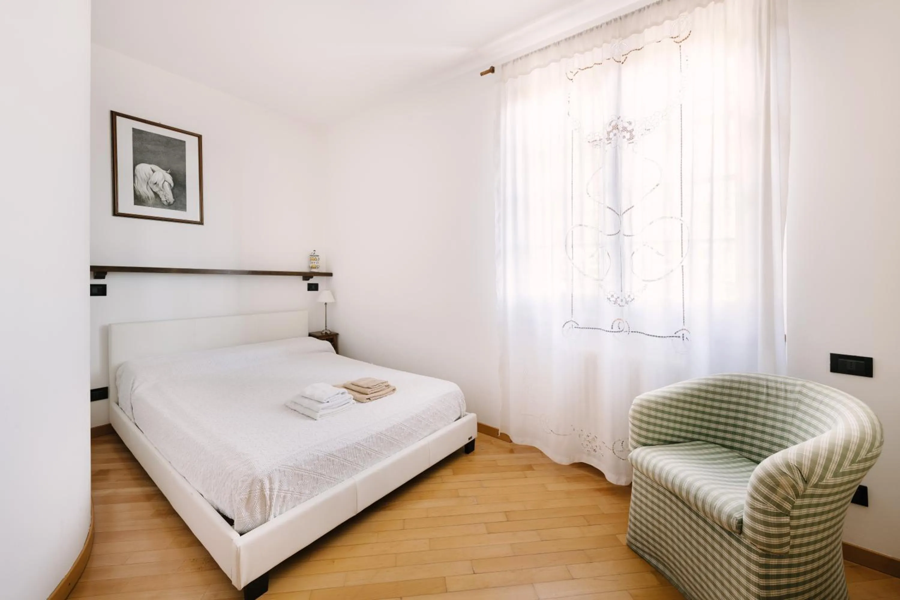 Bedroom, Bed in Villa Rosalia