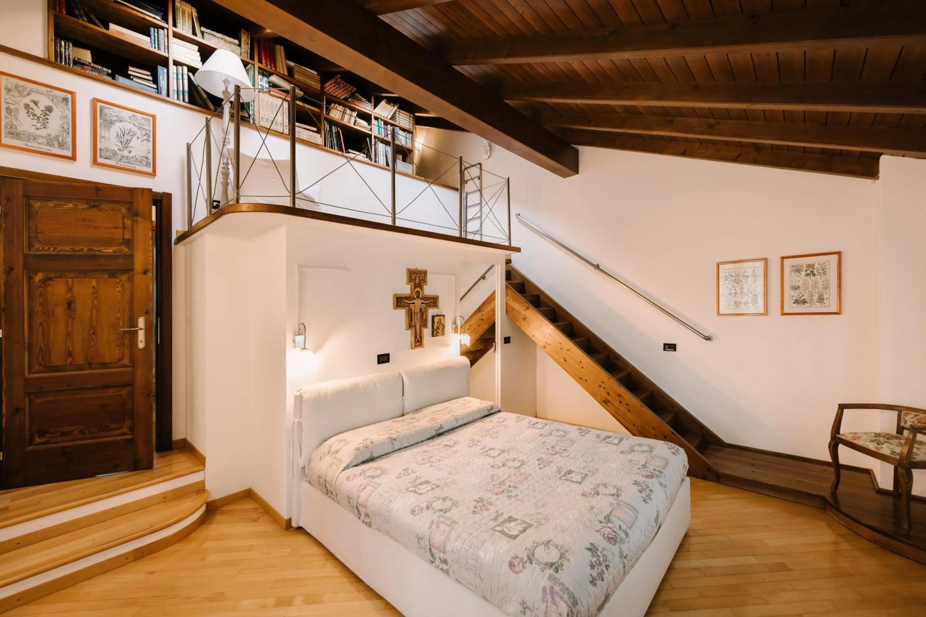 Bedroom, Bed in Villa Rosalia
