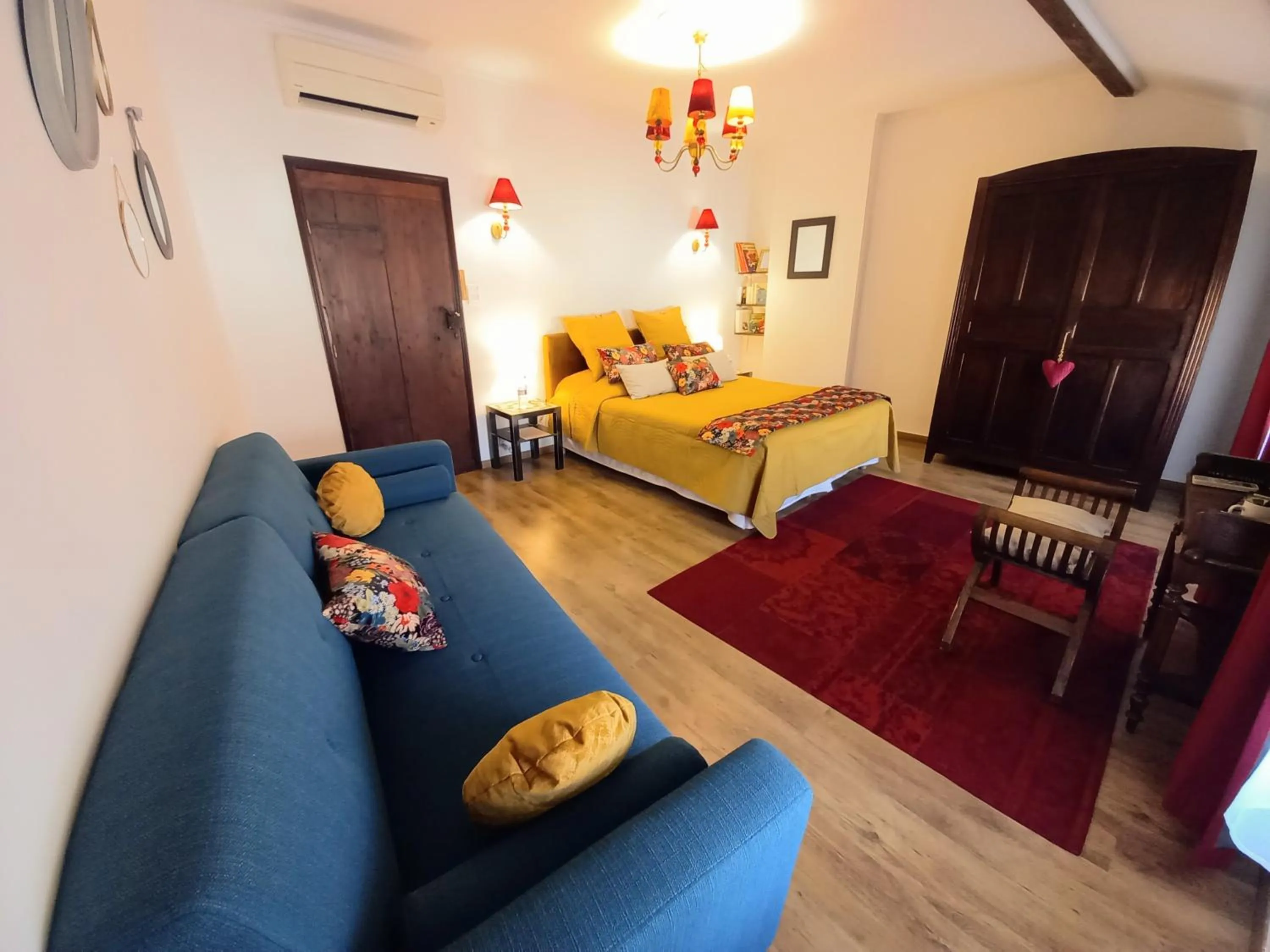 Bed in Maison d'hôtes Payan Champier