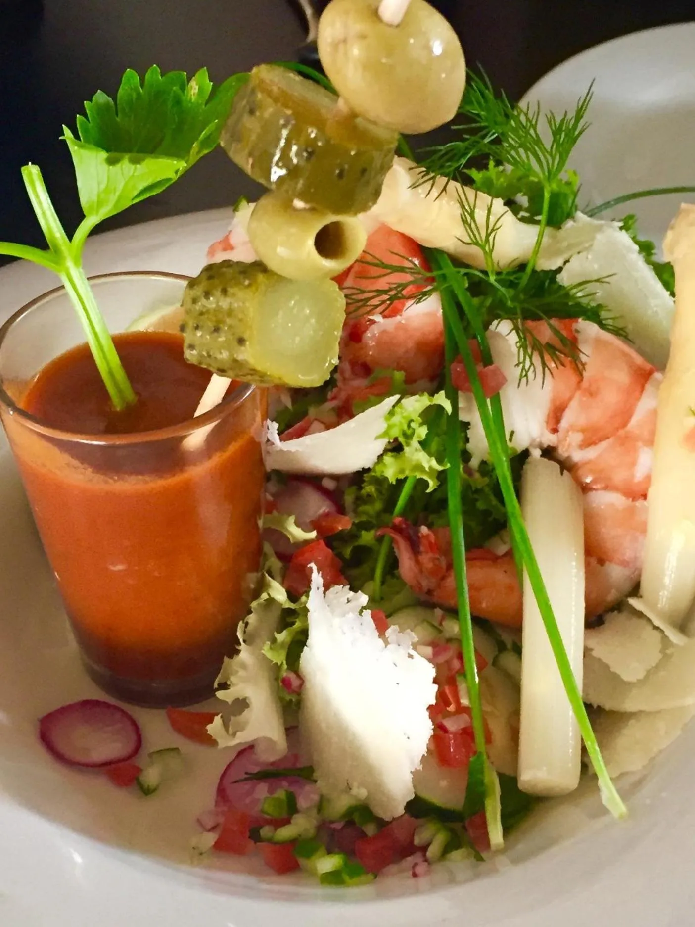 Food close-up in Pure Plage