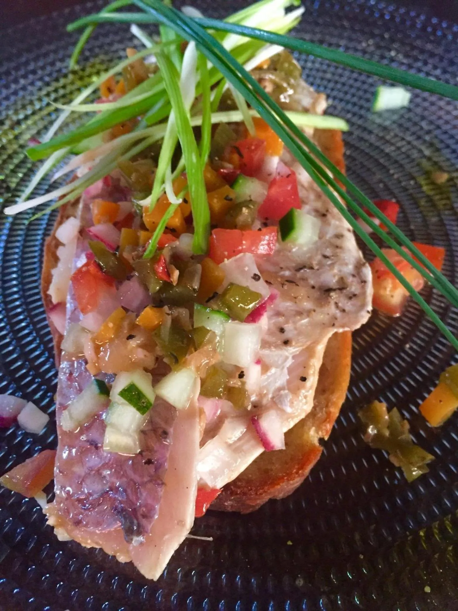 Food close-up in Pure Plage