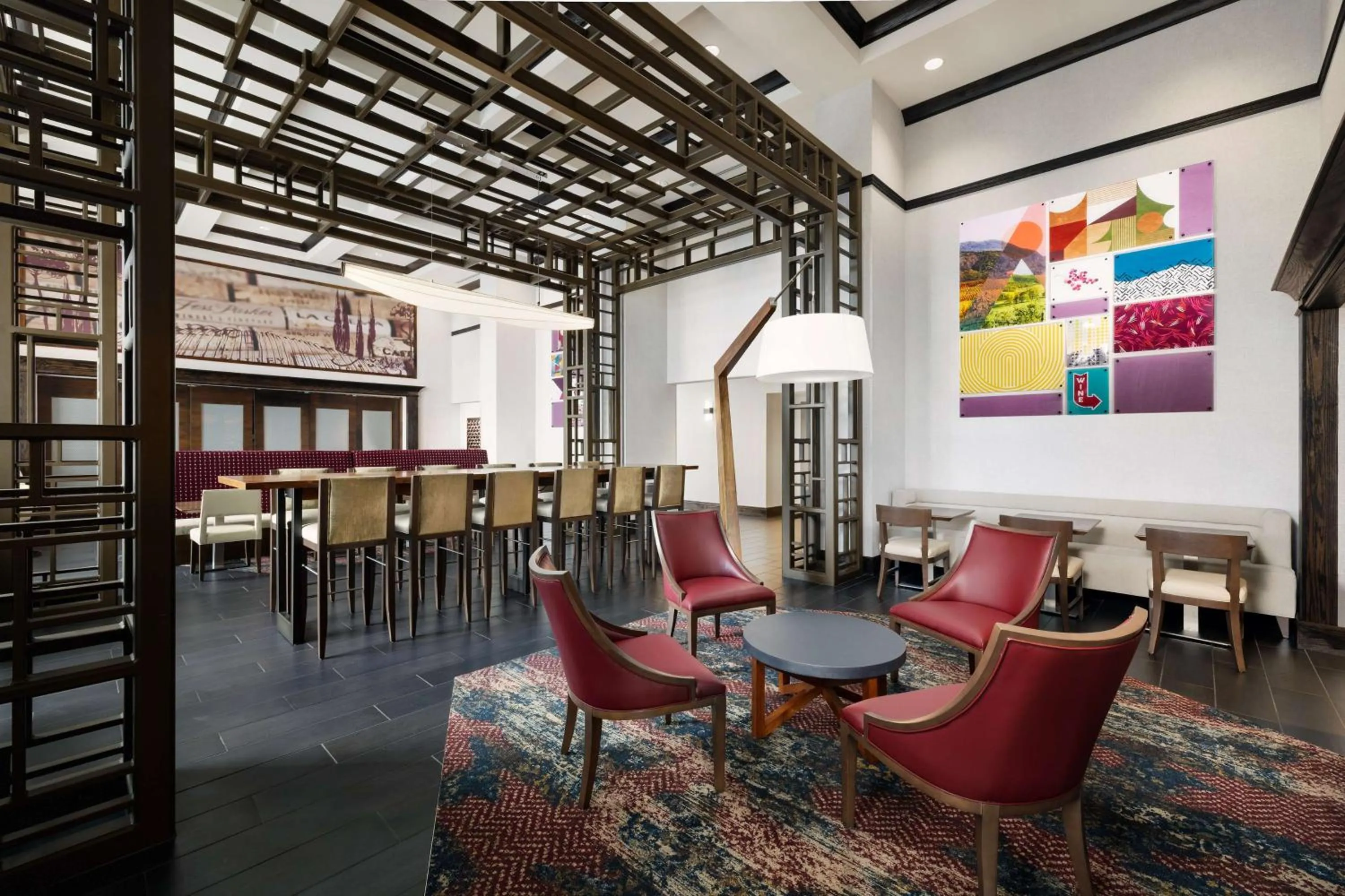 Lobby or reception in Hampton Inn & Suites - Napa, CA