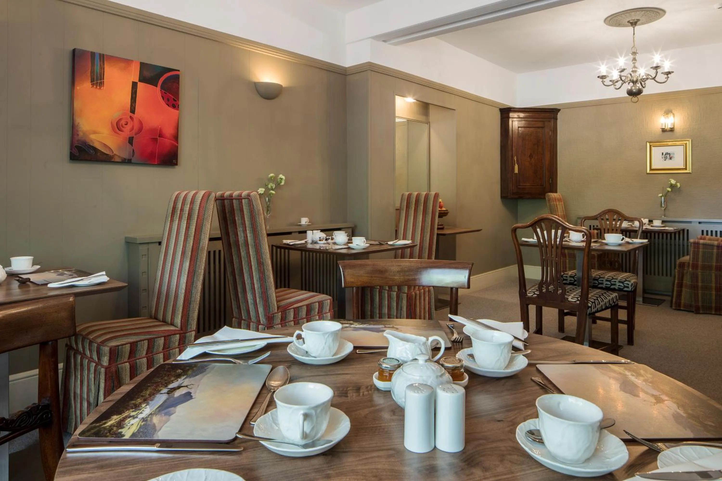 Dining area in Raise View House