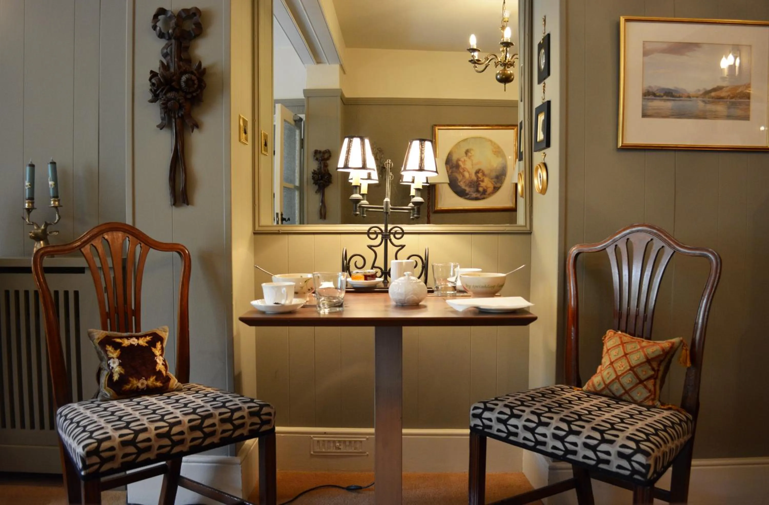 Dining area in Raise View House