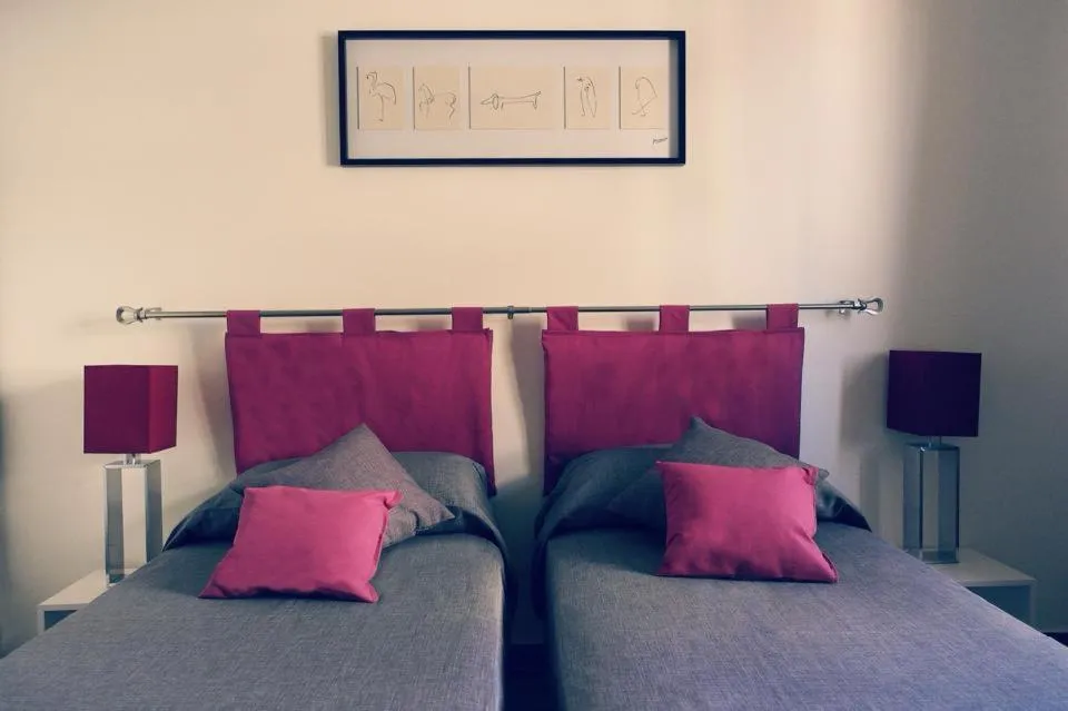 Bed in B&B La Peonia